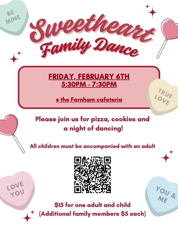 SweetHeart Family Dance Tickets (Feb 6th 5:30-7:30pm)