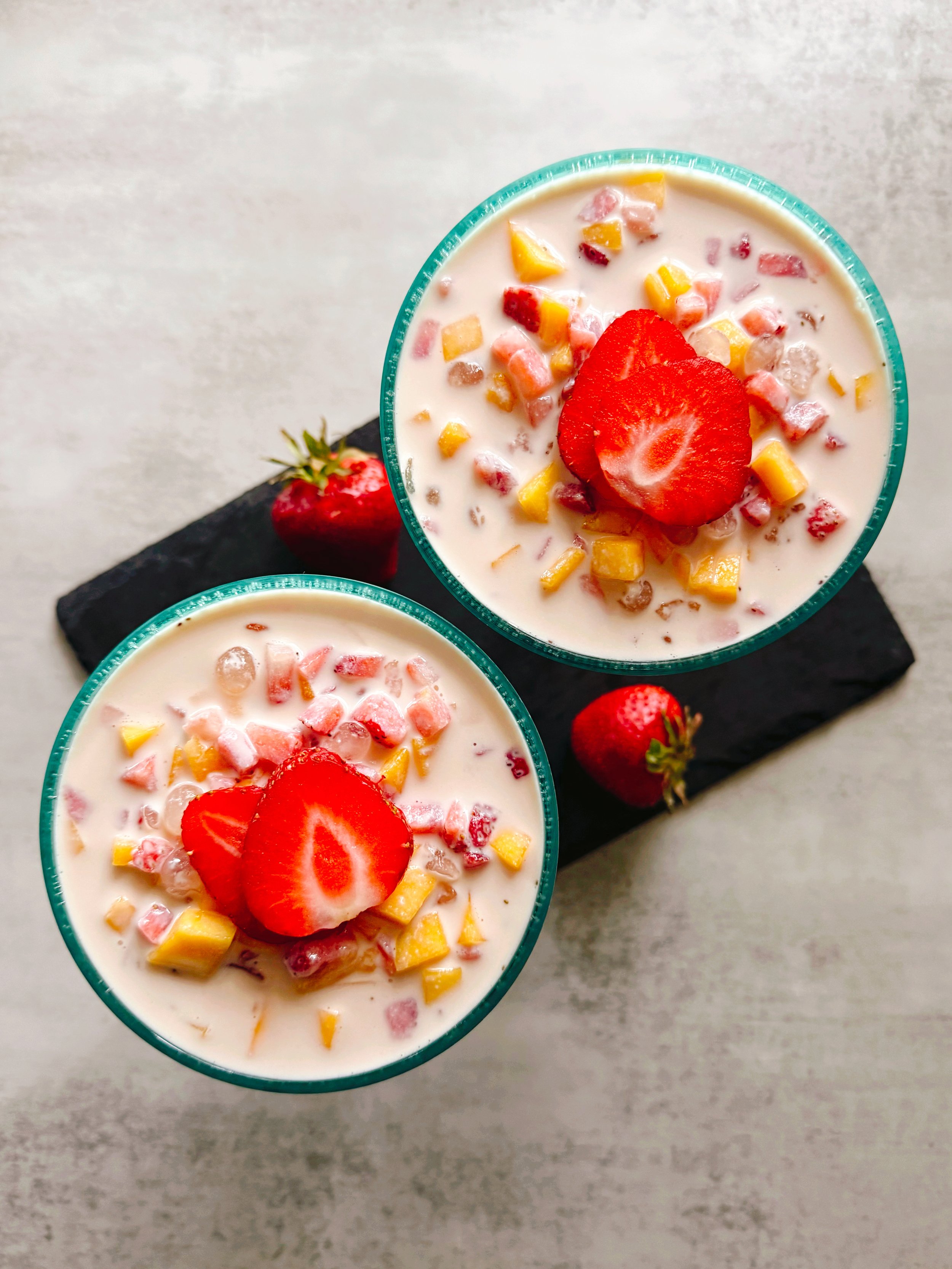 strawberry mango sago
