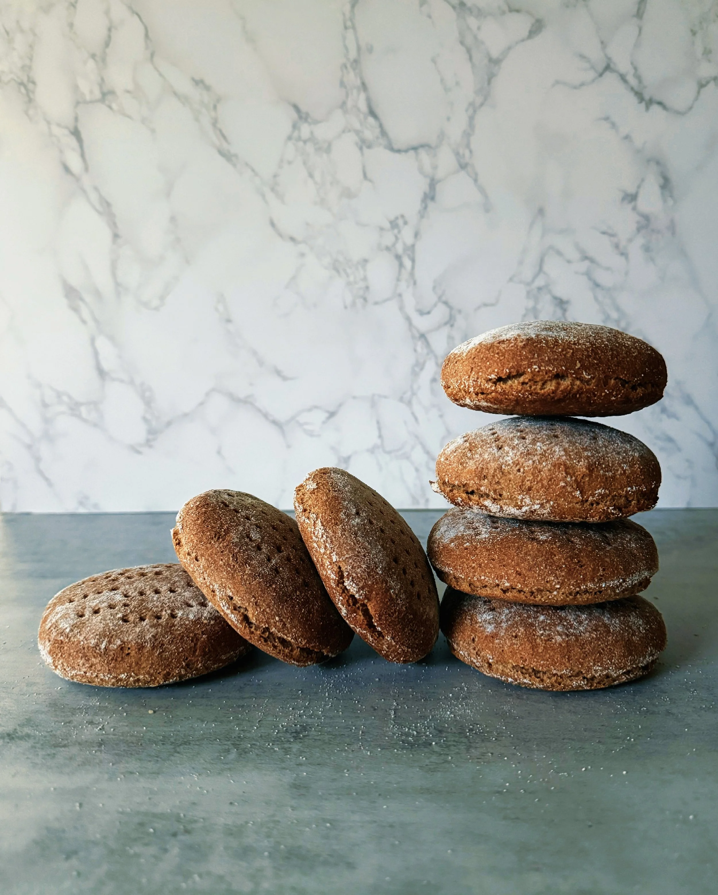 rye sourdough rounds