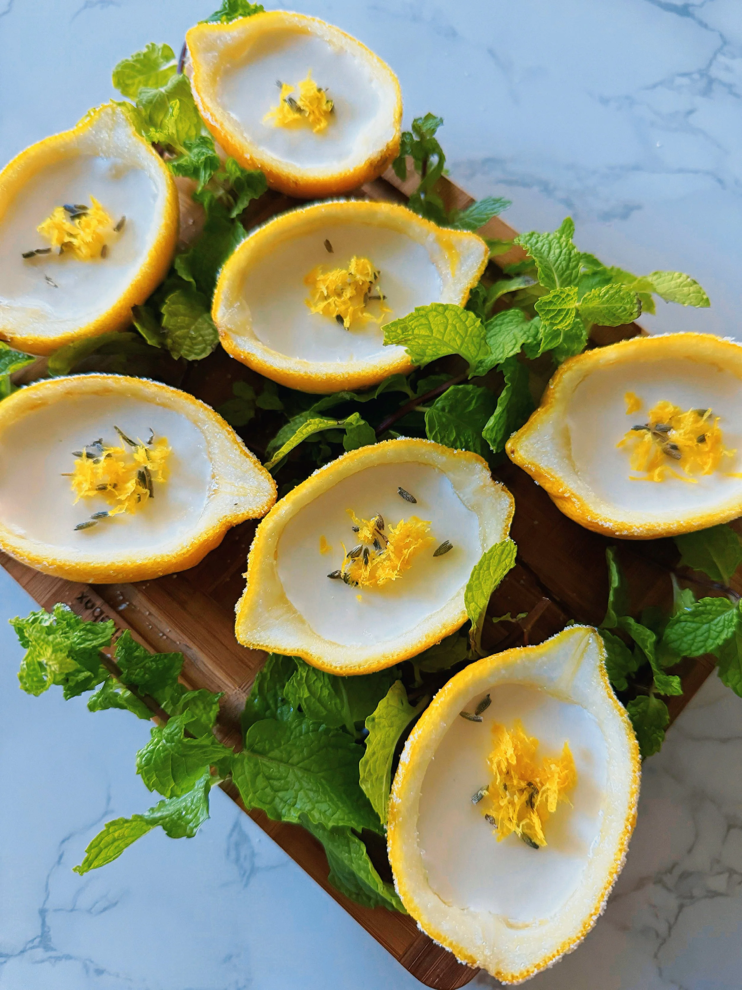 lavender lemon posset