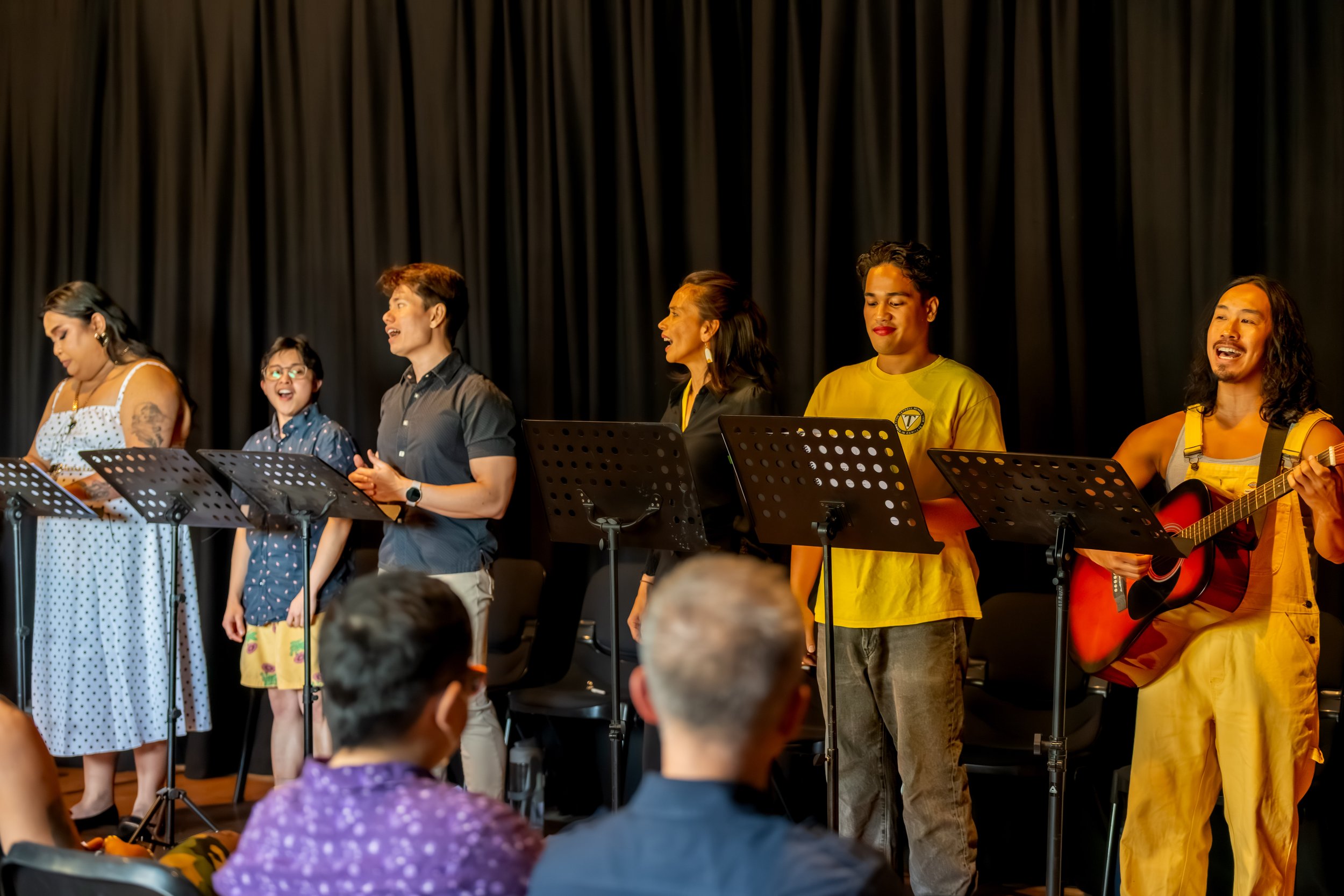 The full cast of Mr Big.