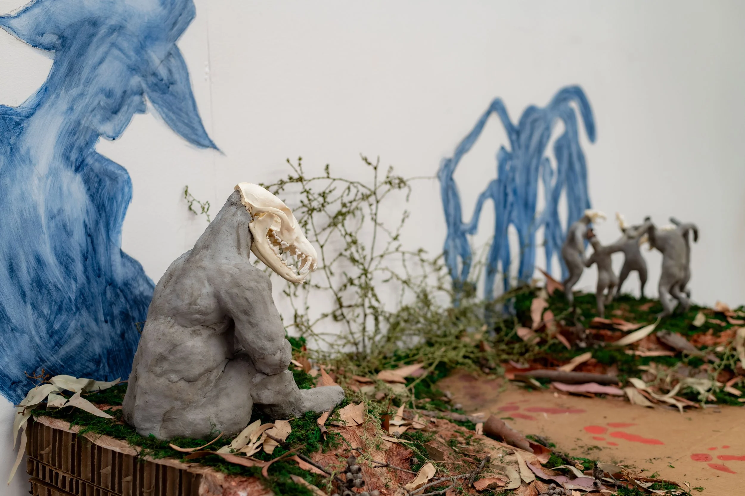 Bramble Karvinen's sculpture.