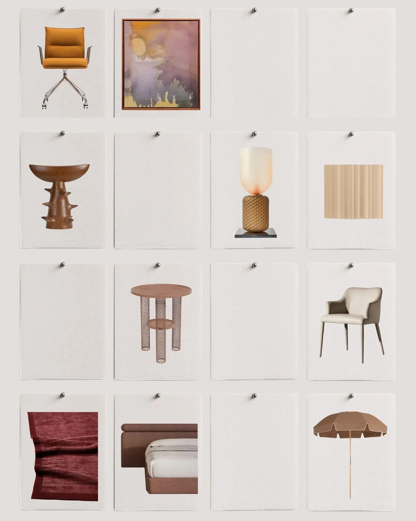 Our Furniture Art &amp; Object curation is more than just selecting pieces; it&rsquo;s a considered methodology that balances style, function and narrative to craft interiors that feel cohesive and intentional.

This selection offers a glimpse into s