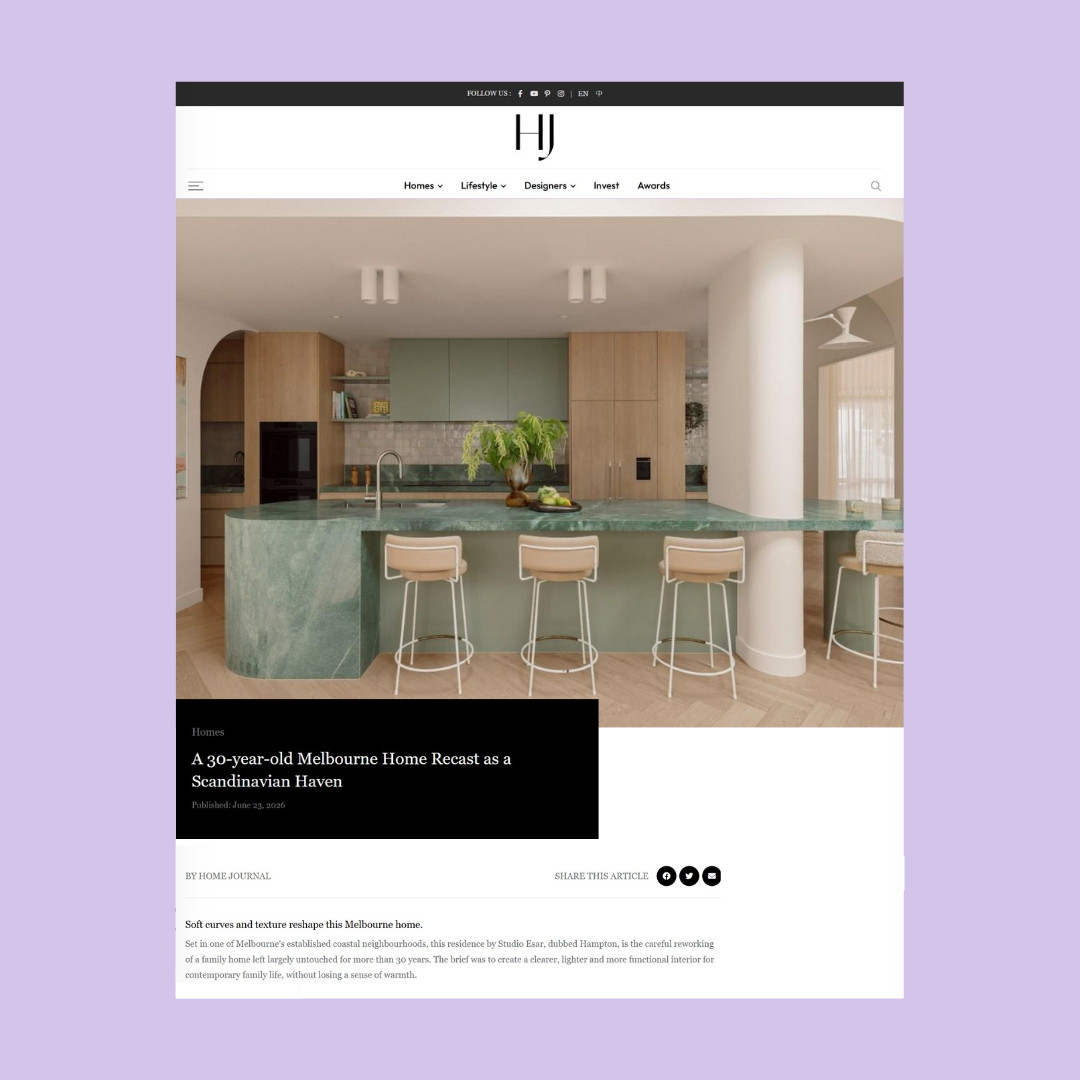 Studio Esar - Home Journal - Hampton