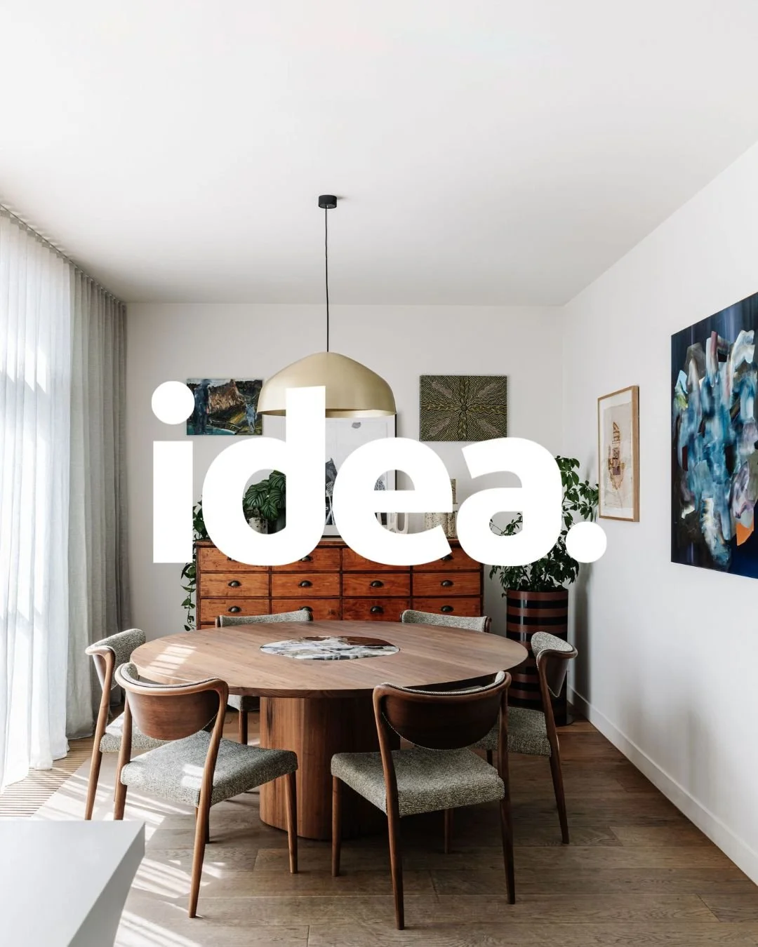 Interior Design Excellence Awards 2025 shortlist in Residential Interior Curation for Chatterbox House in Fitzroy North