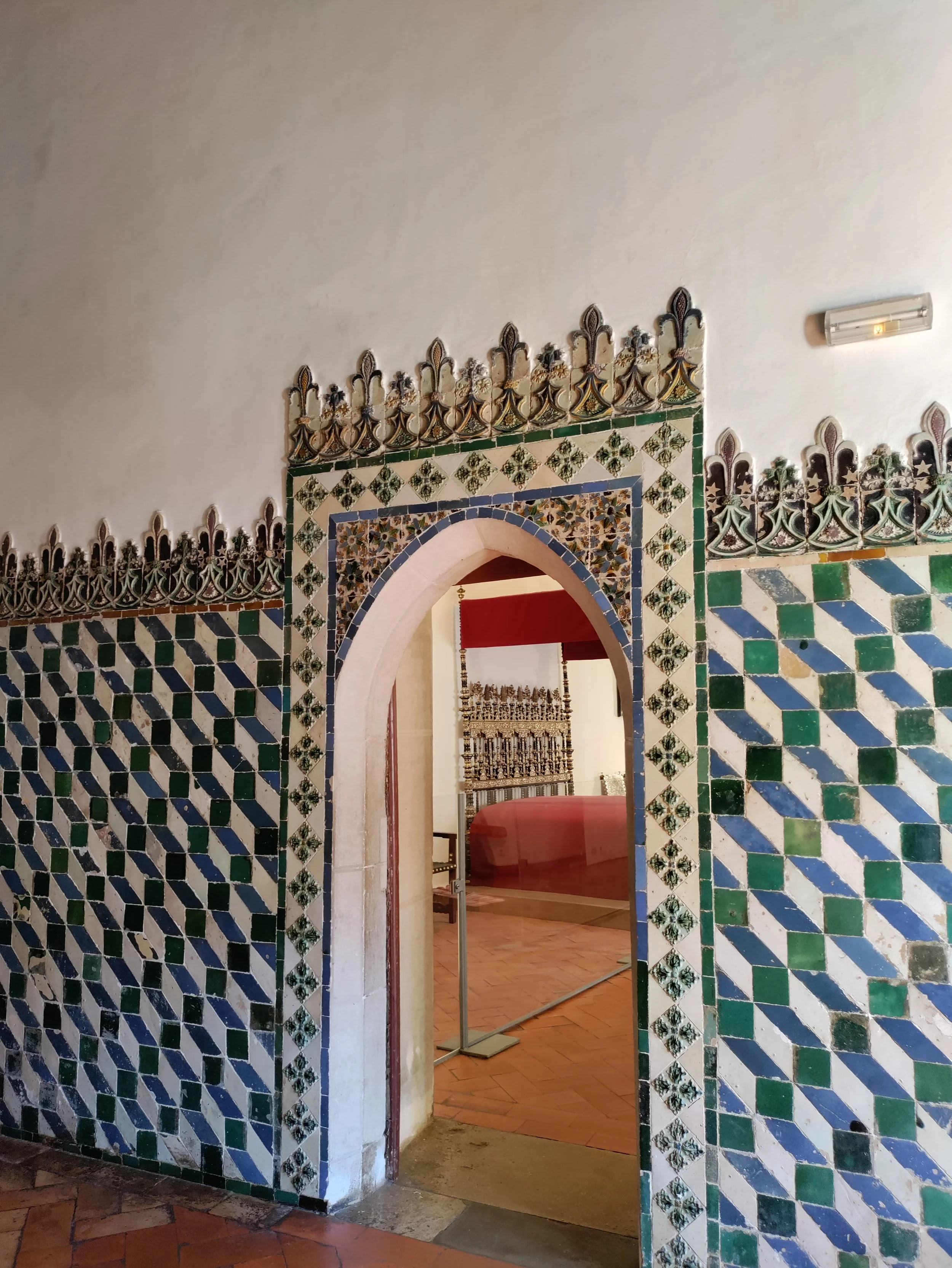 Inside the Palace at Sintra
