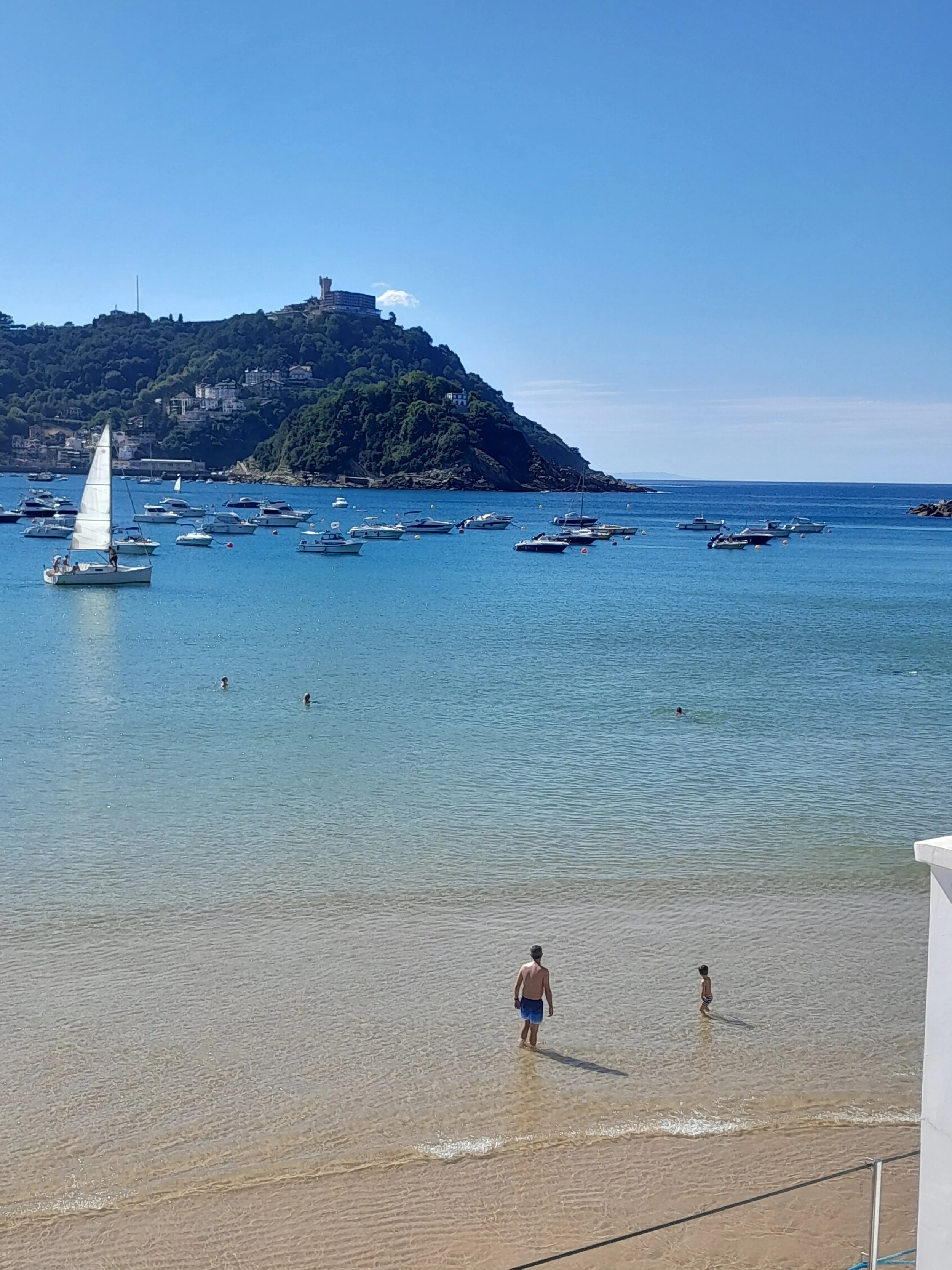 San Sebastian beach leading to the Atlantic ocean