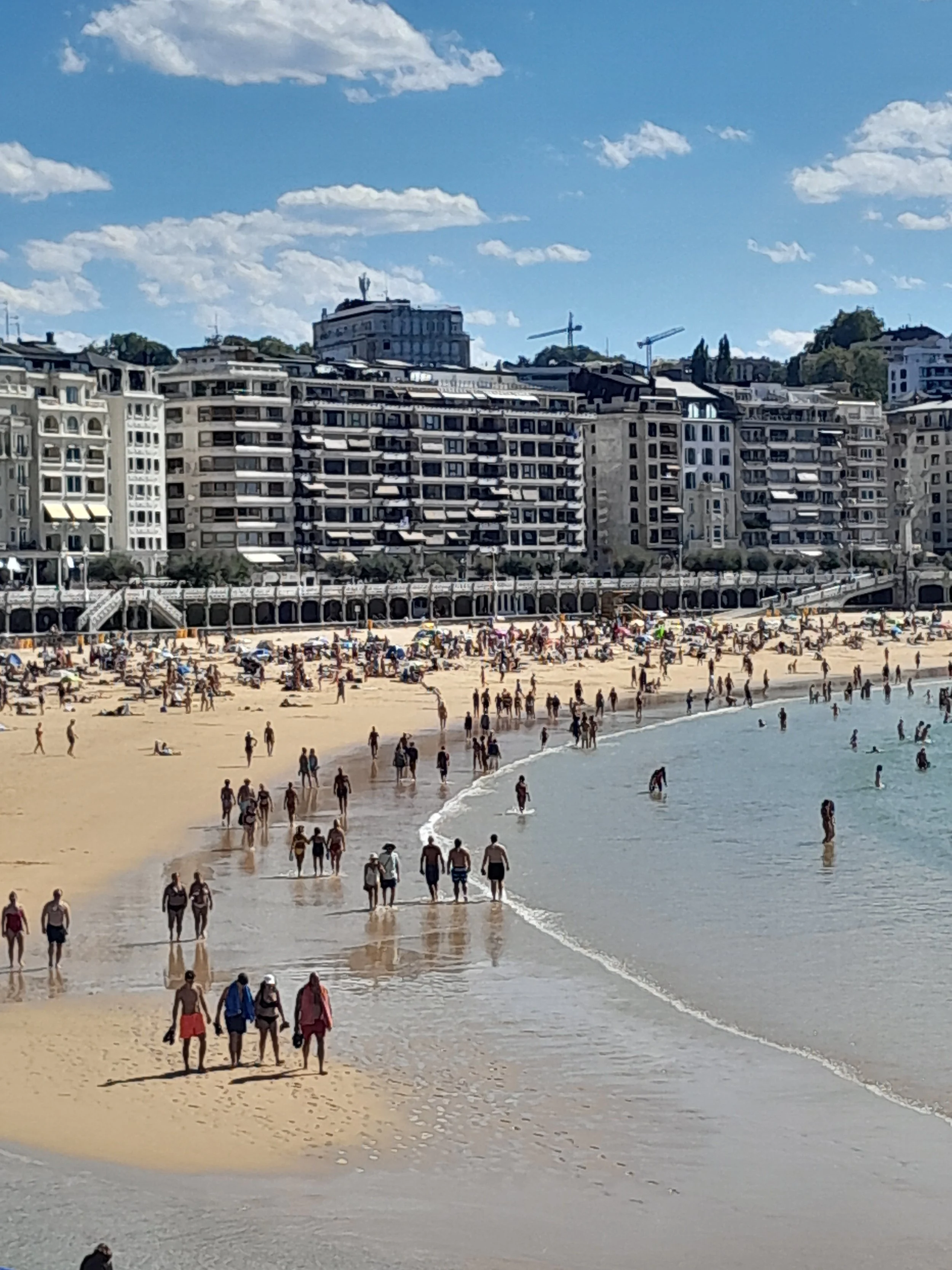 San Sebastian beach