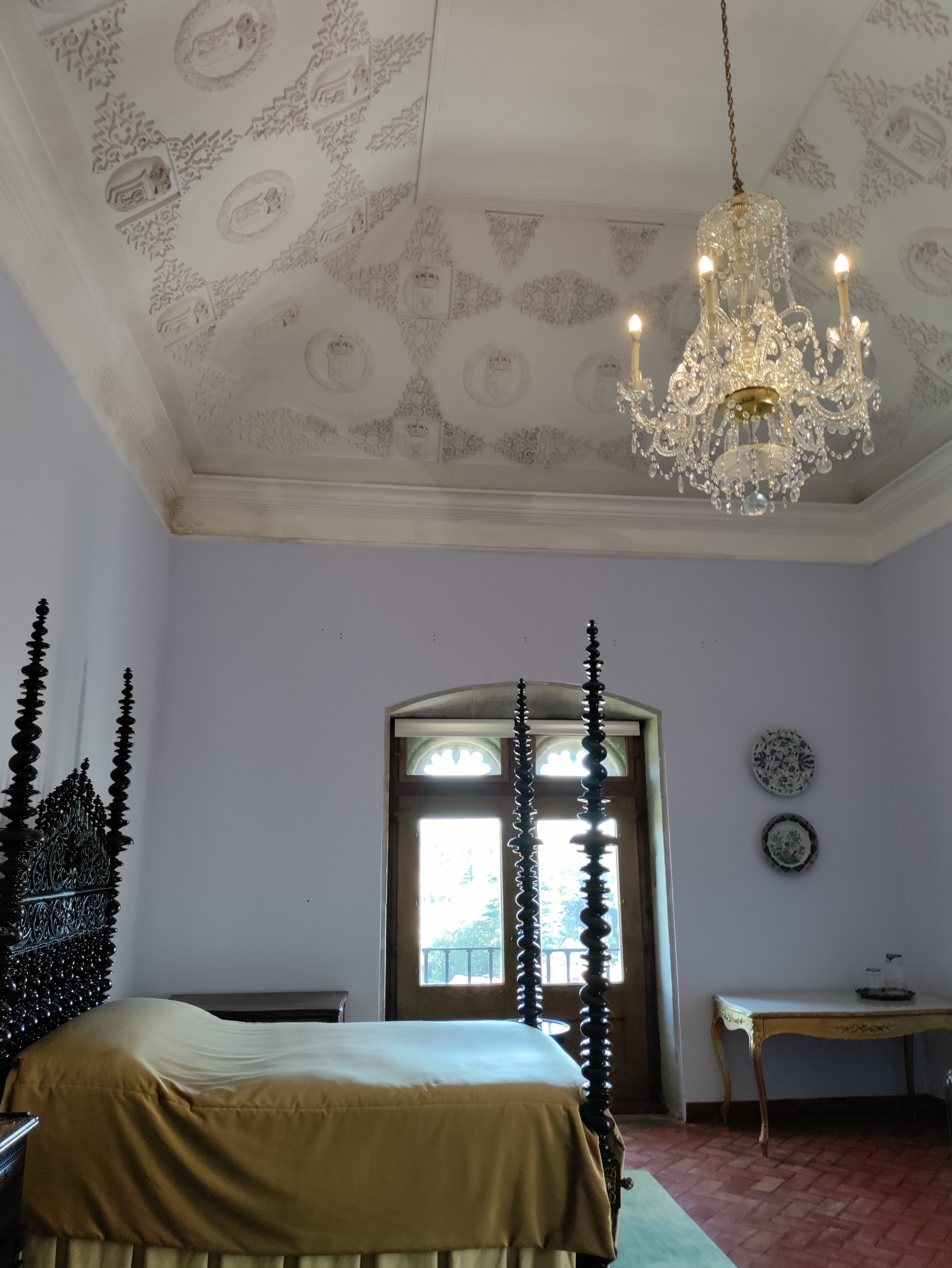 Sintra Palace: Queen's bedroom
