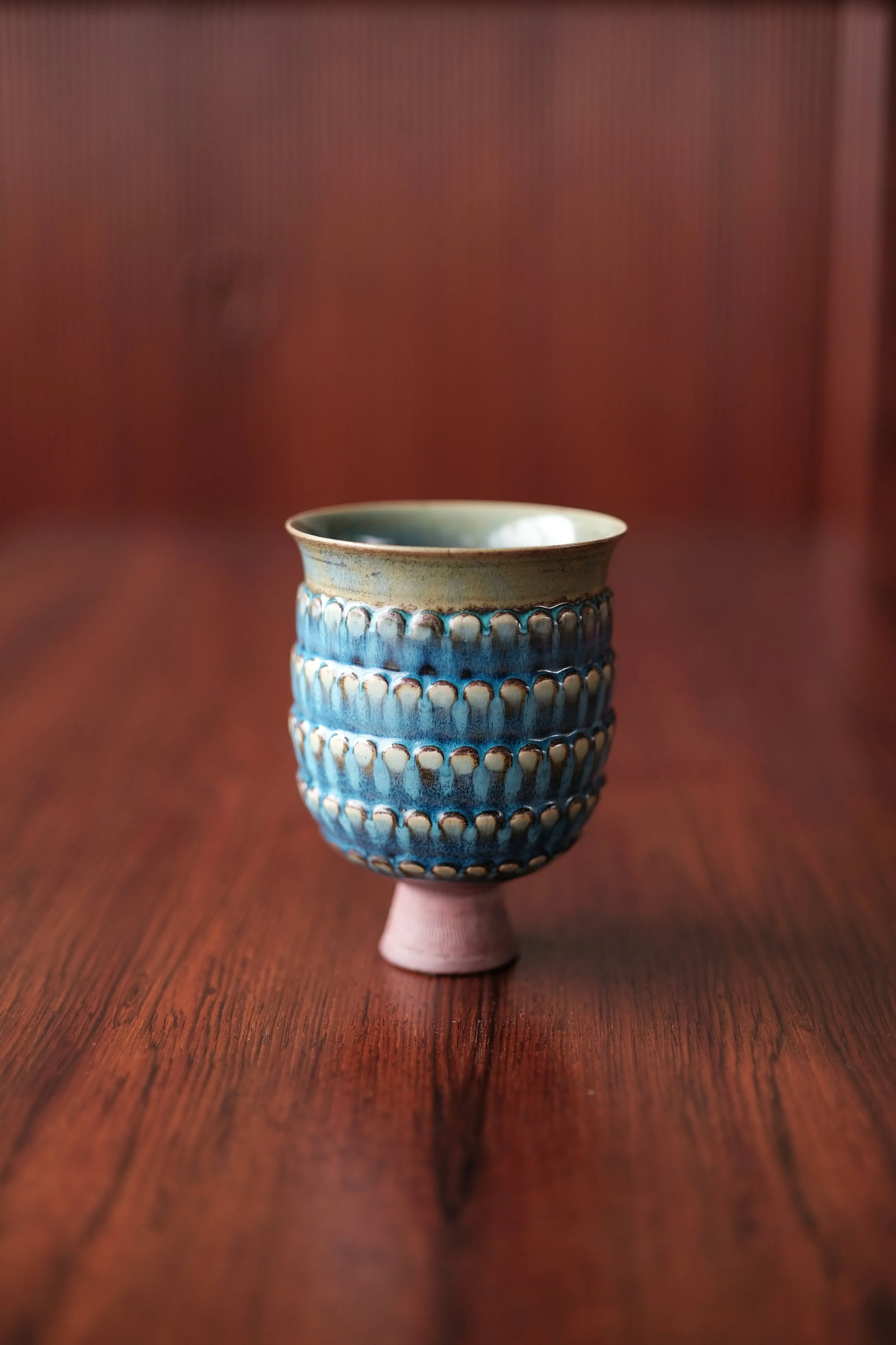 Wilhelm Kåge, Farsta stoneware vase, Gustavsberg (1950s)