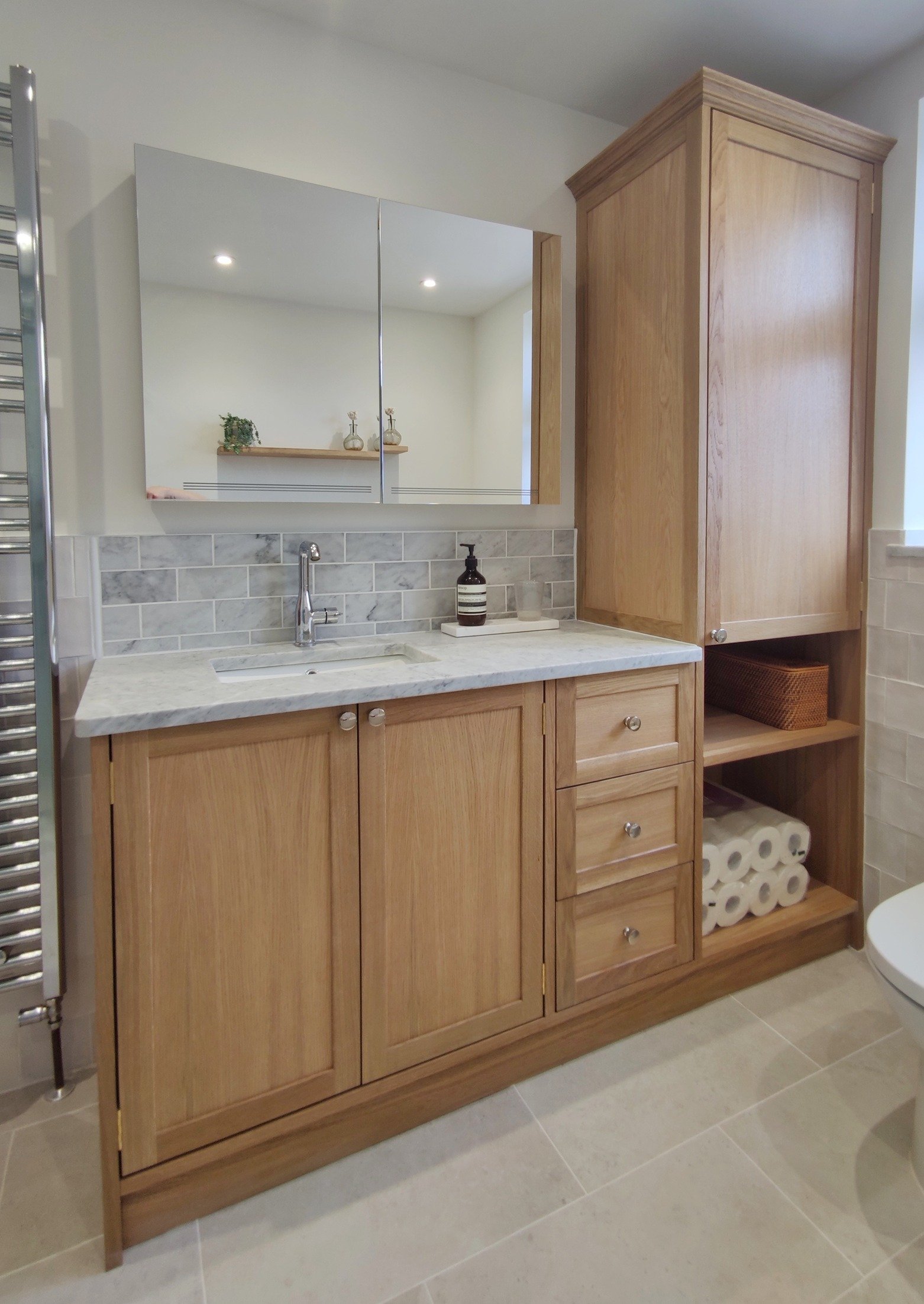 Custom vanity unit London