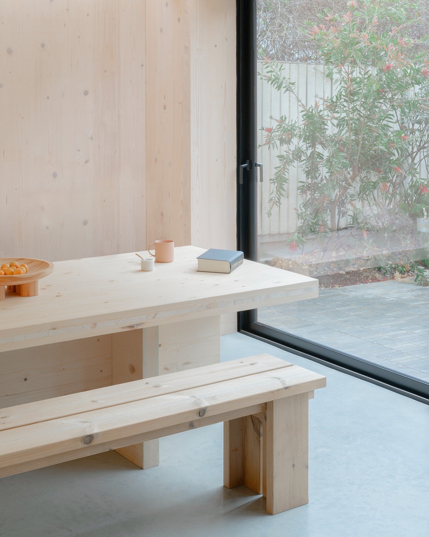 Bespoke table and bench