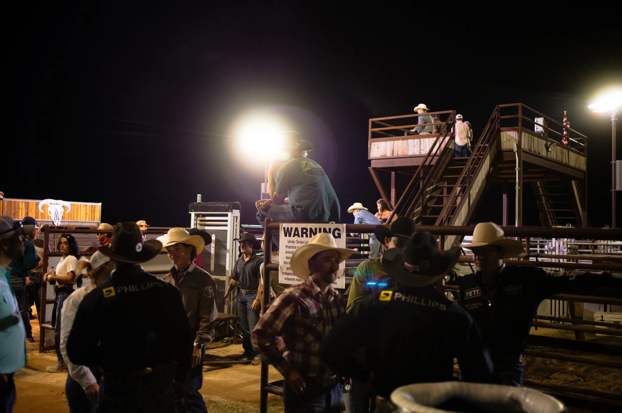 Stephenville Texas - Night at the Rodeo