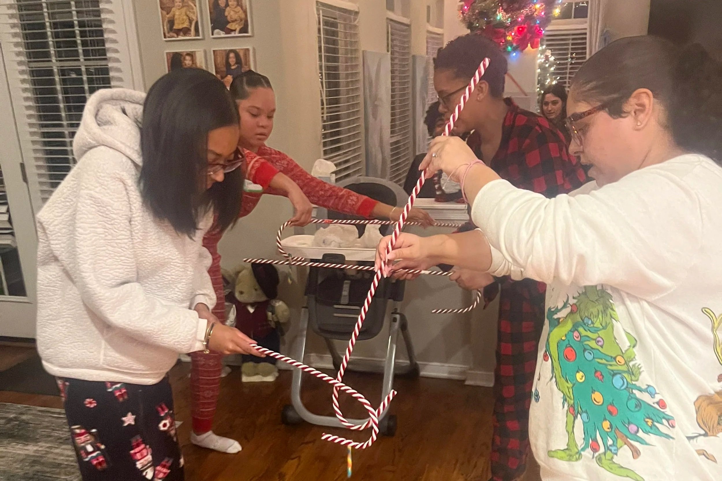 Some games involved lots of focus and teamwork