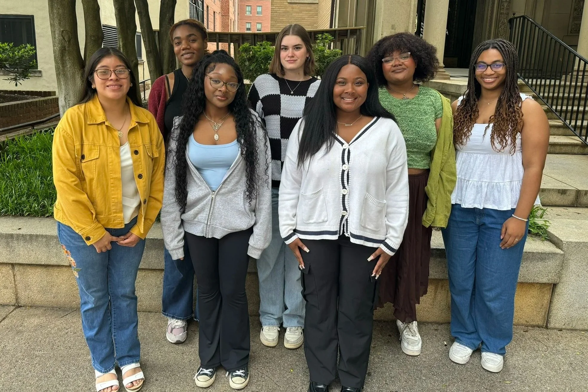 We welcomed new students to our lab family! They just finished training and are excited to be out in the community