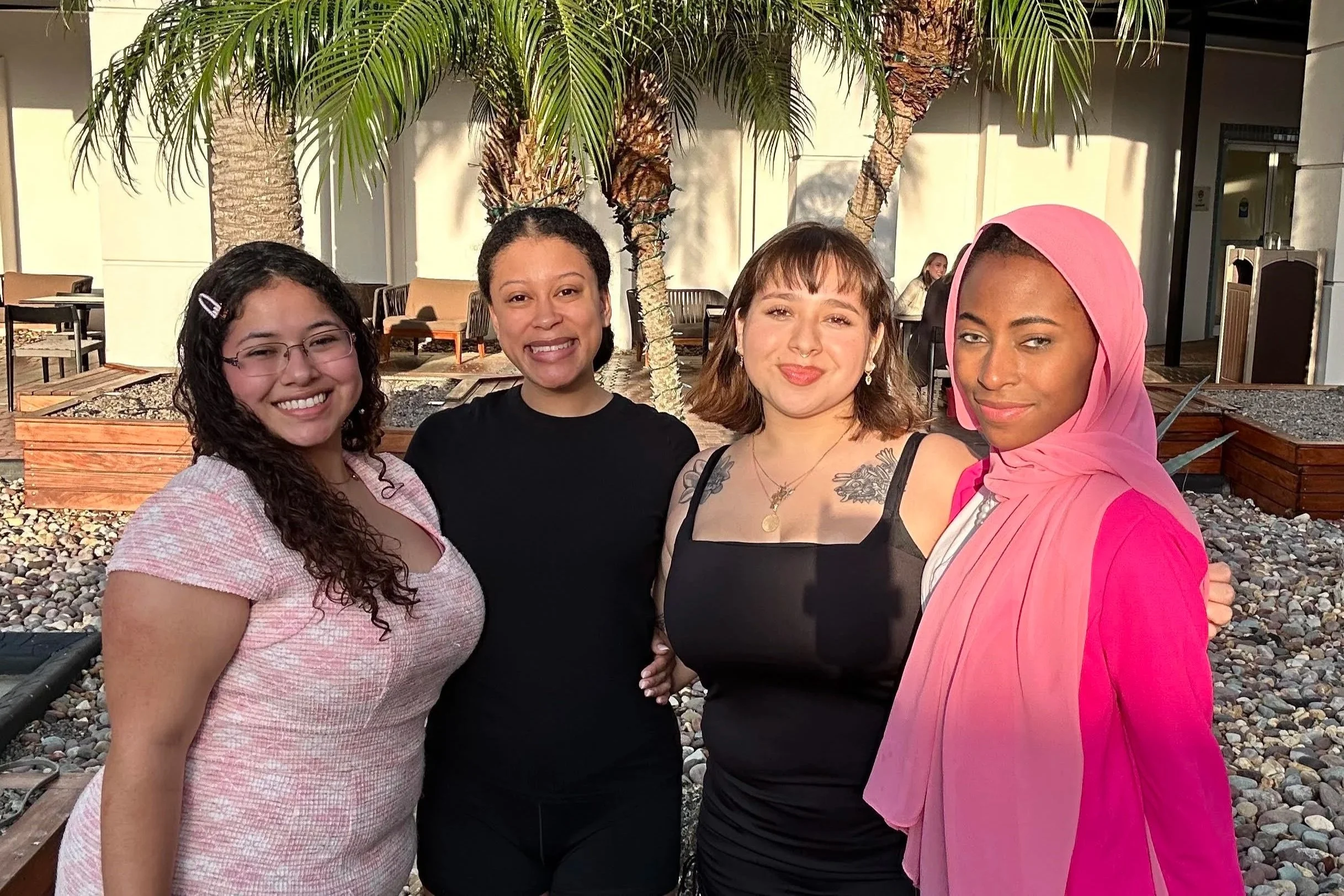 A few members of lab headed to Florida for the Southeastern Psychological Association Conference to present their research!