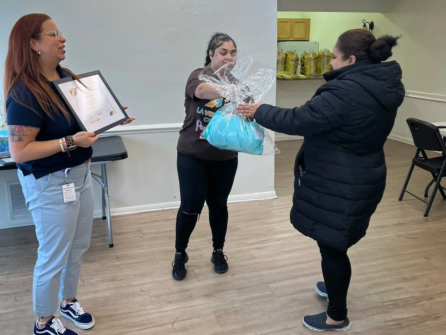 After 6 weeks of learning & growing with us, we had a celebration ceremony for caregivers!