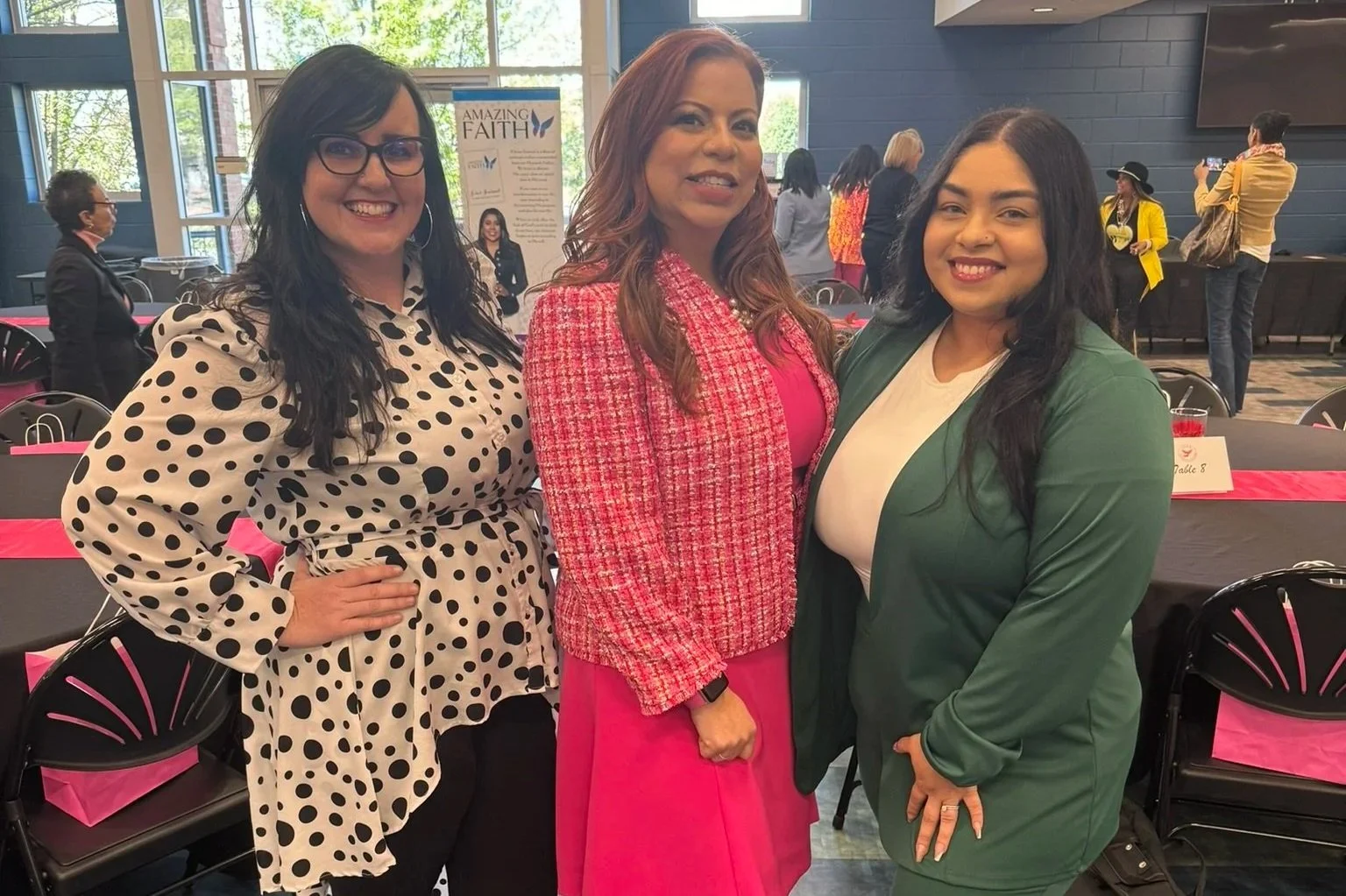 Supporting our amazing community partner at a conference she organized!