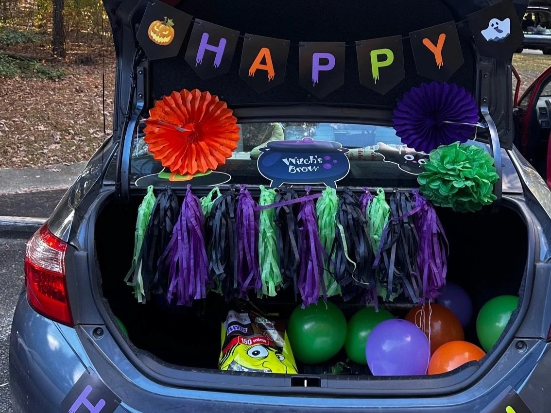 We had fun decorating our trunks