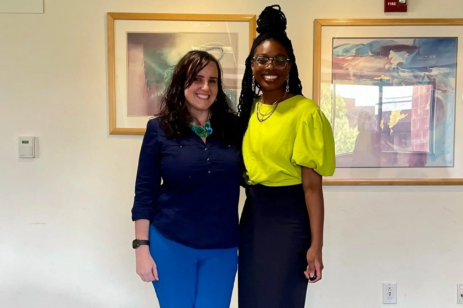 We are celebrating our 1st McNair Scholar in lab! Janayah came from UMBC to spend the summer at VCU to work with Dr. Williams