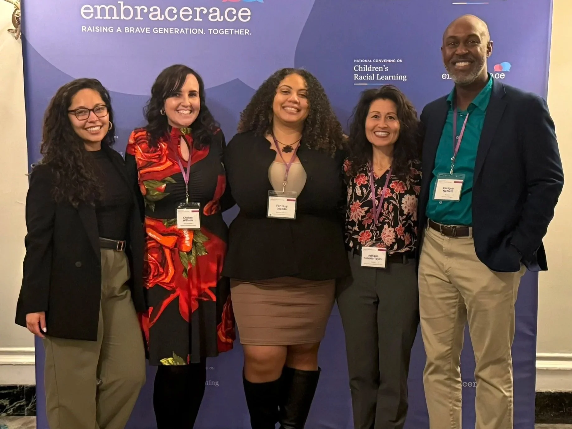The conference provided a perfect opportunity to meet up with colleagues and connect across sectors about children's racial learning