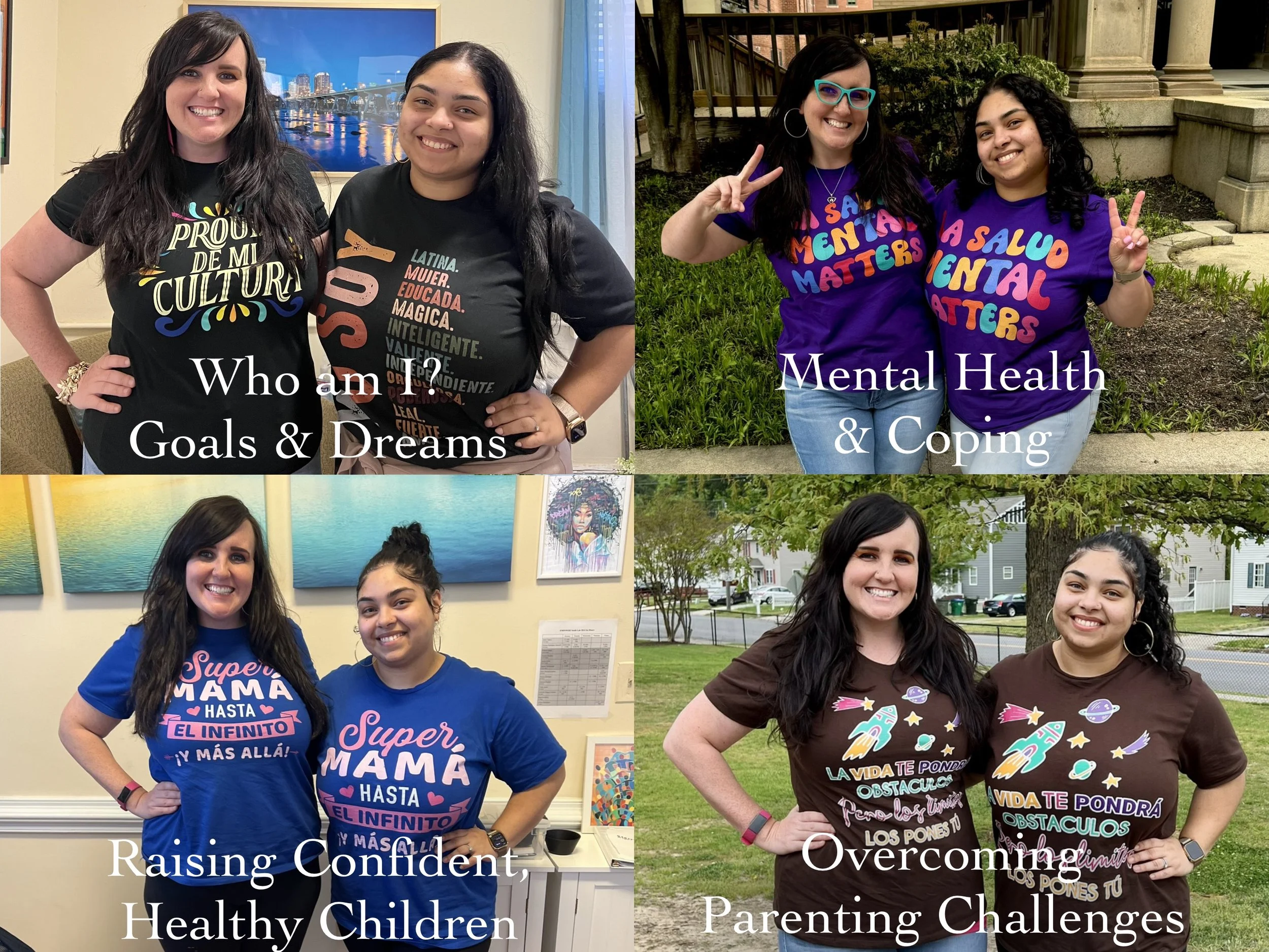 Dr. Williams & Dr. Santana came up with the best outfits to represent some of the workshop session topics of the week!