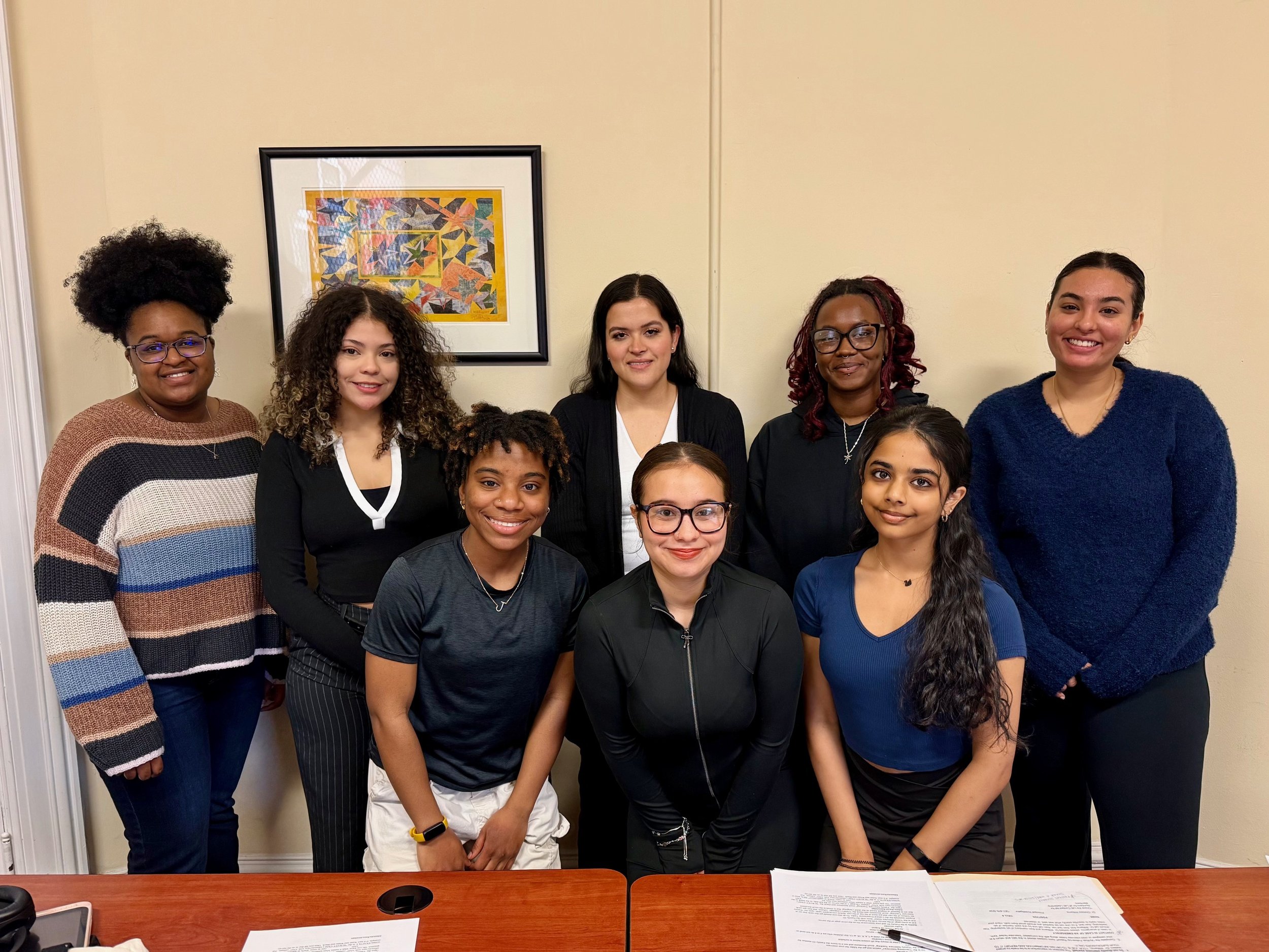 Raven and Dr. Williams trained an amazing cohort of new child interviewers!