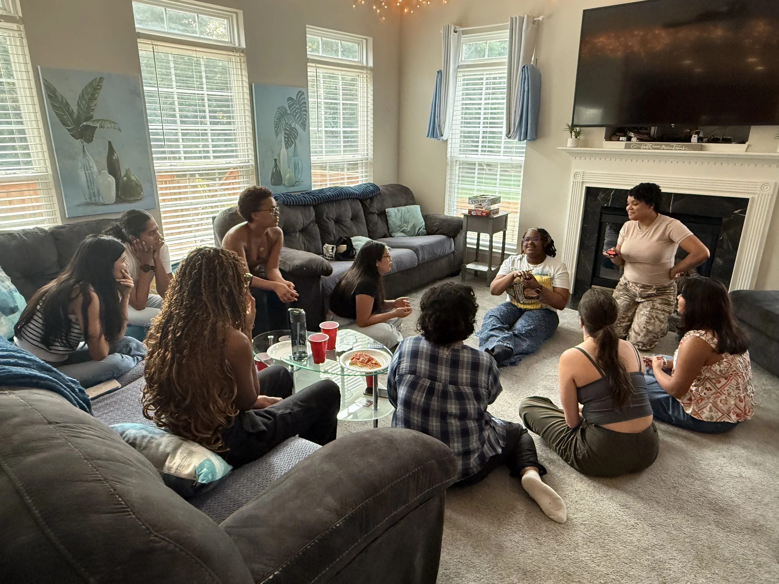 We were focusing in for this game of taboo