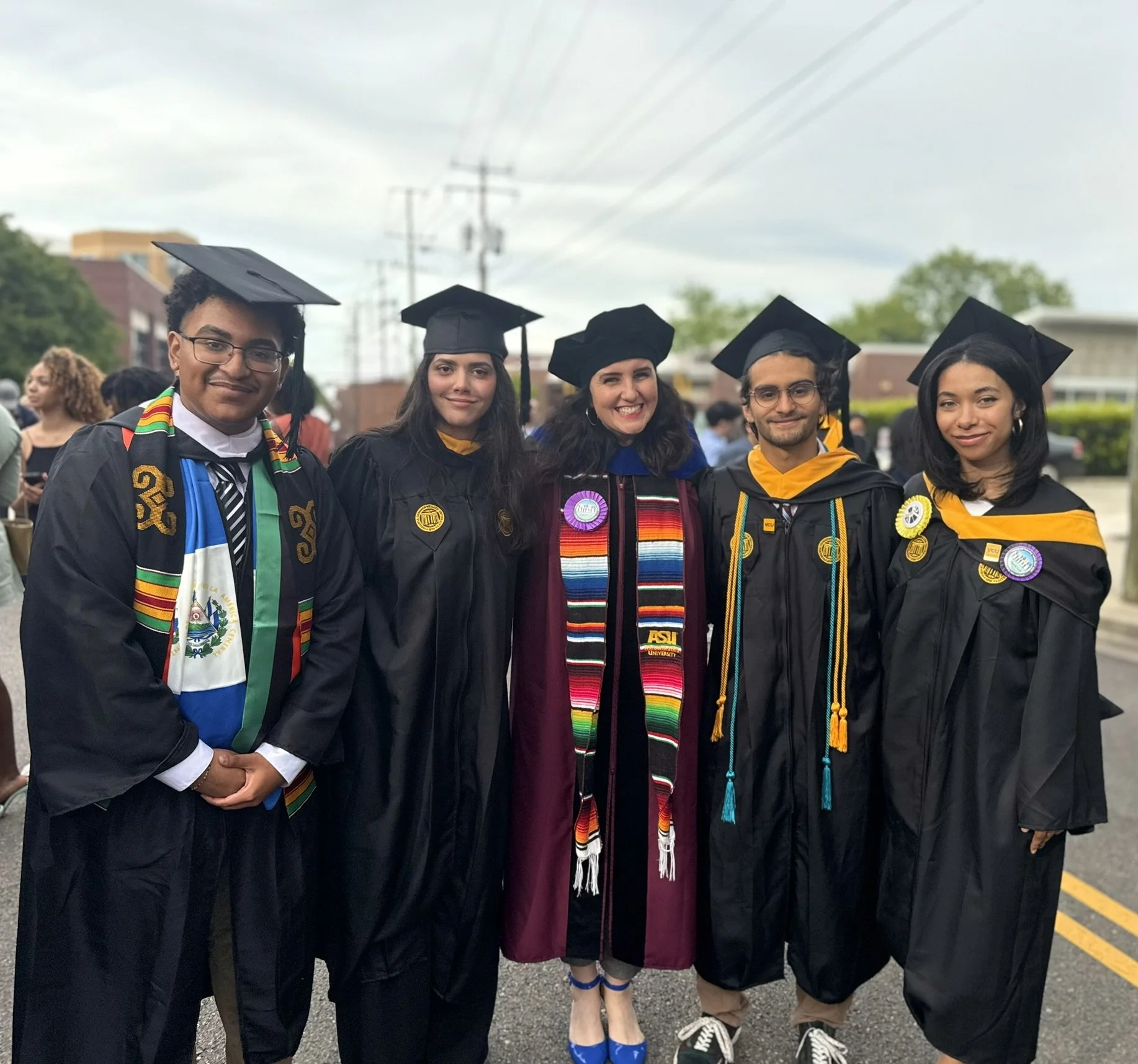 Today we celebrated our lab fam graduates