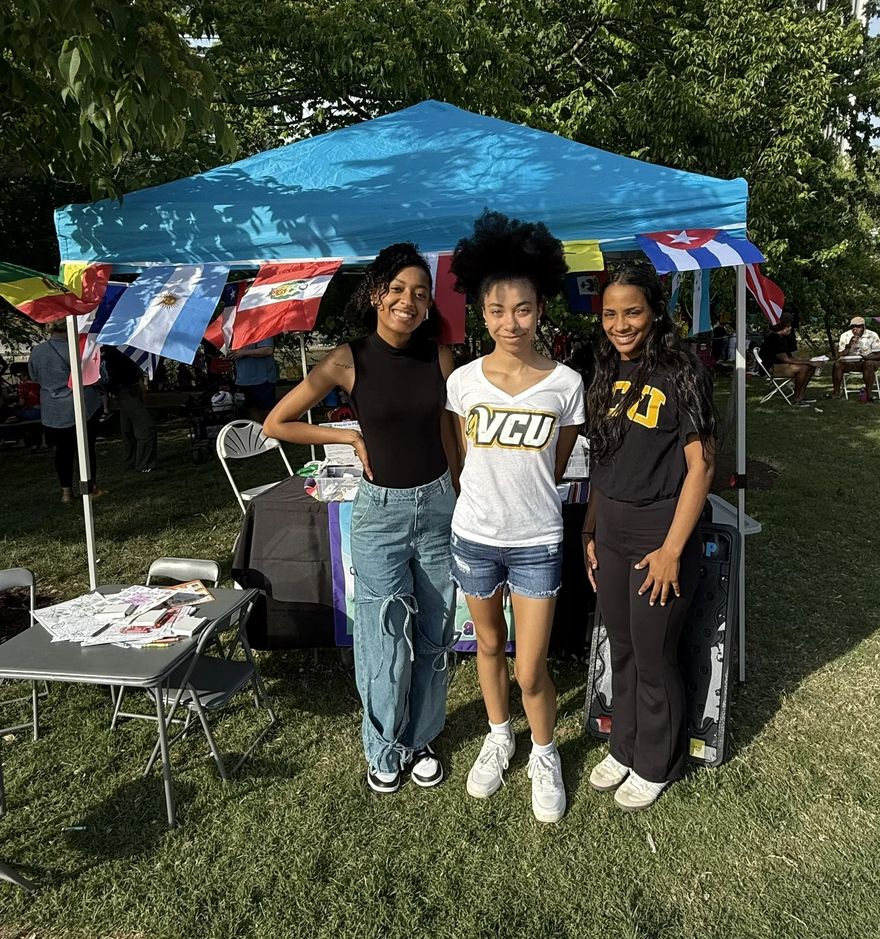 The whole squad came