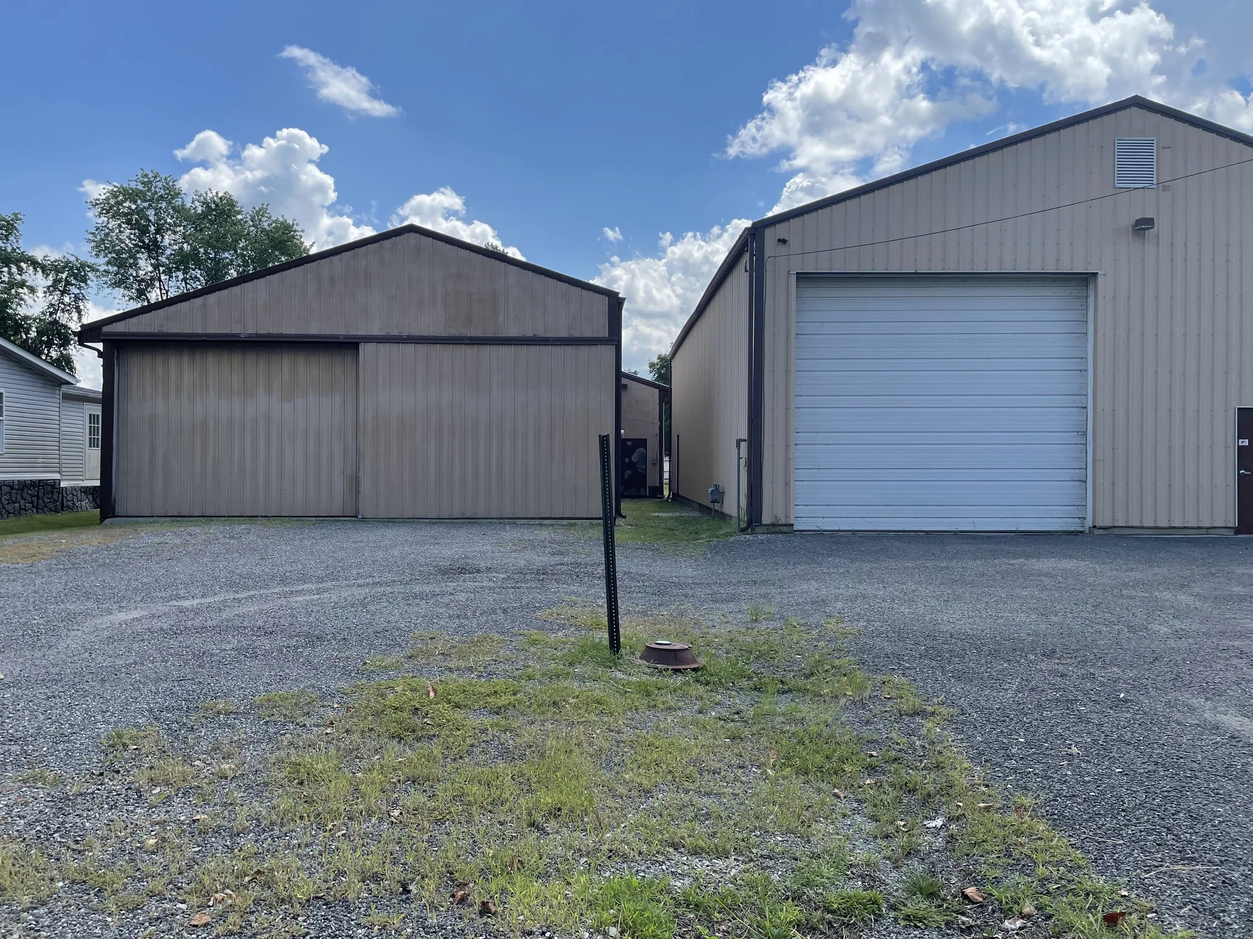 Two large storage units