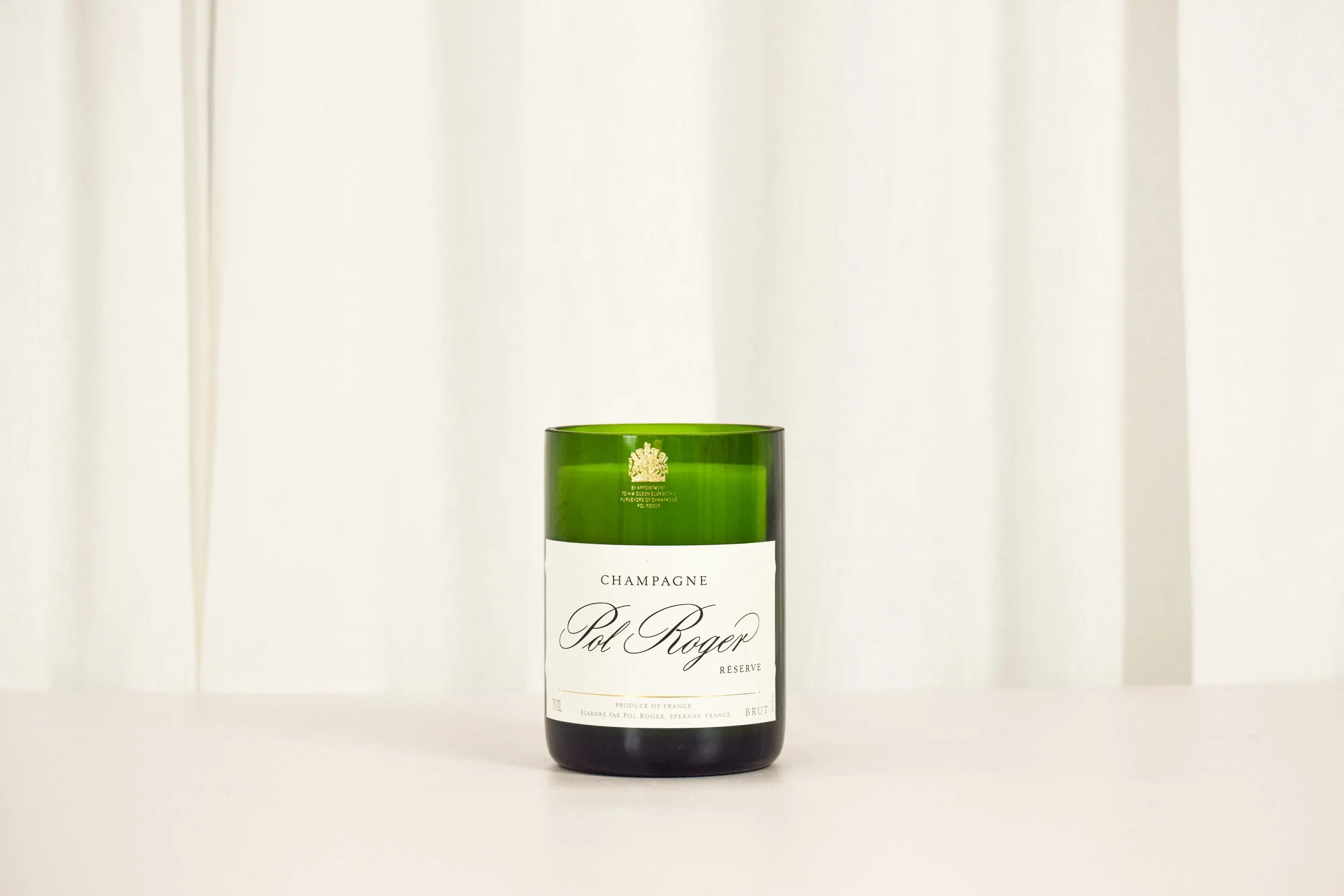 Pol Roger Champagne Candle