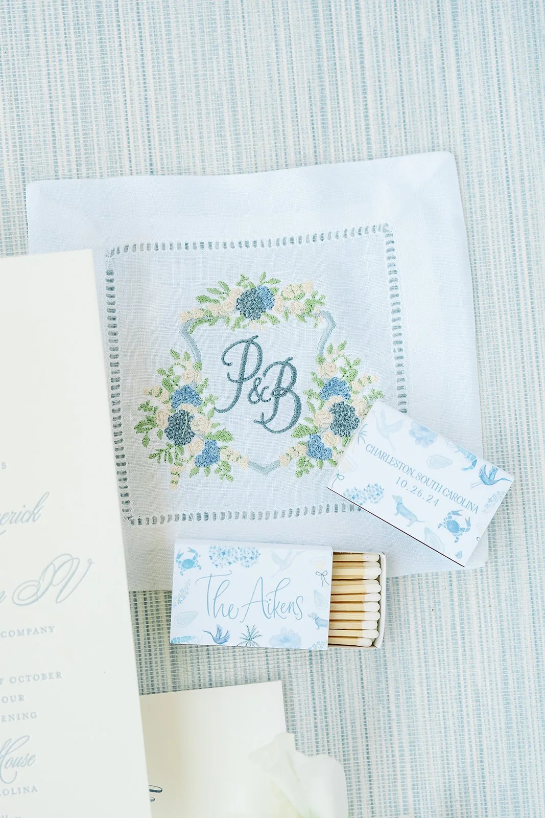 Custom Wedding Cocktail Napkins