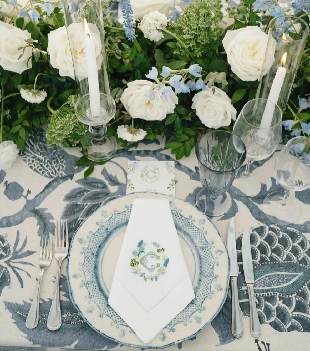 Custom Wedding Dinner Napkins