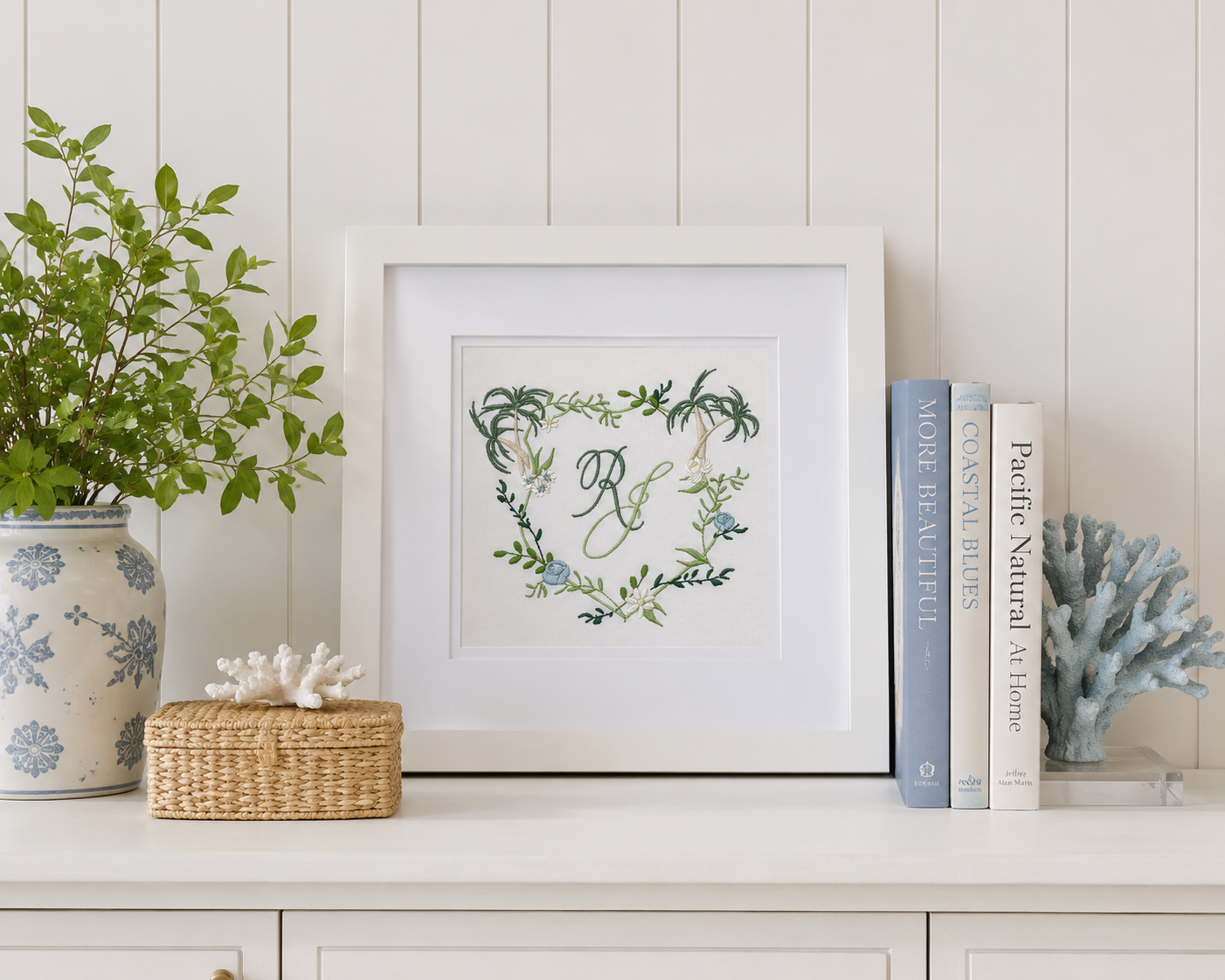Framed Wedding Crest