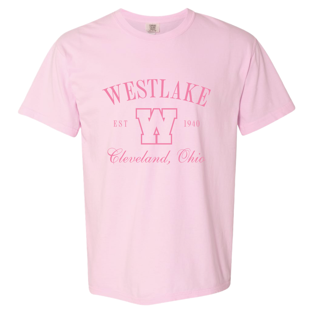 Westlake Logo Tee - Pink