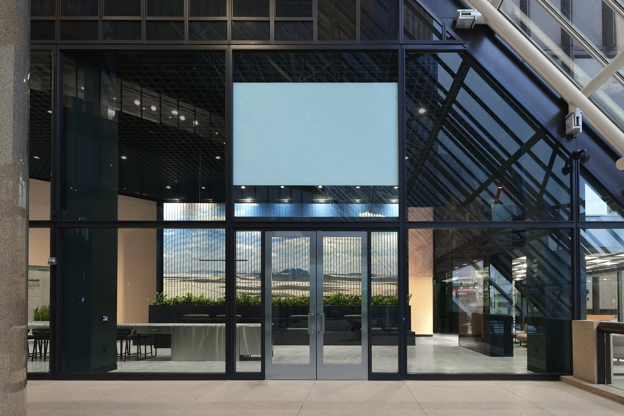 Interior photograph - The Room - Penzoil Place - Houston by Werner Aisslinger