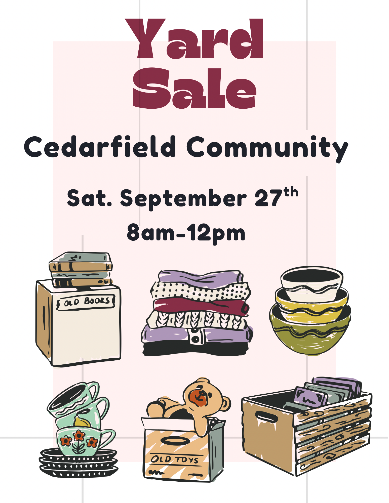 Fall Yard Sale