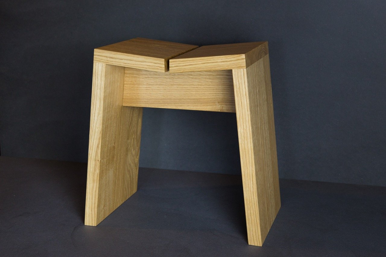 Tabouret japonais - japandi