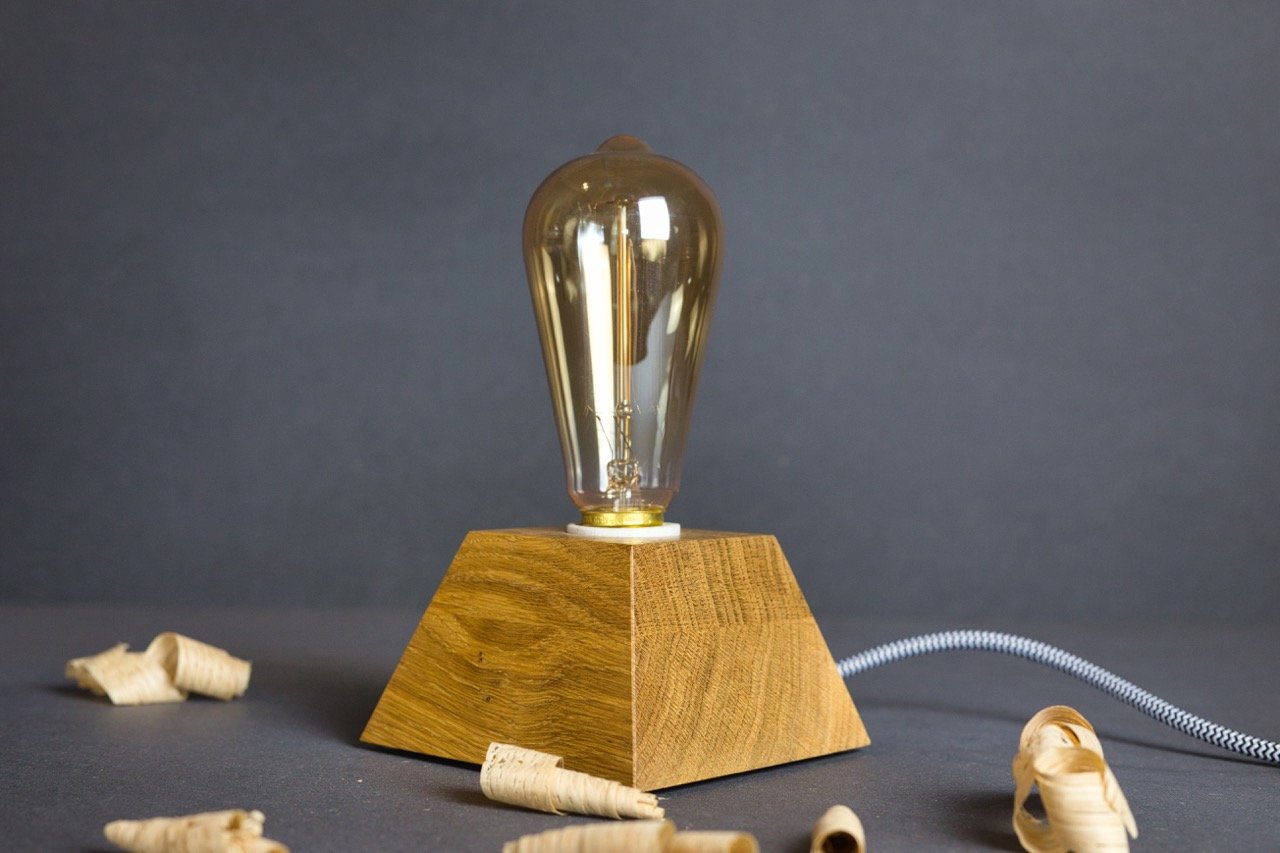 Lampe Oak Edison - ampoule fournie - Atelier Samo