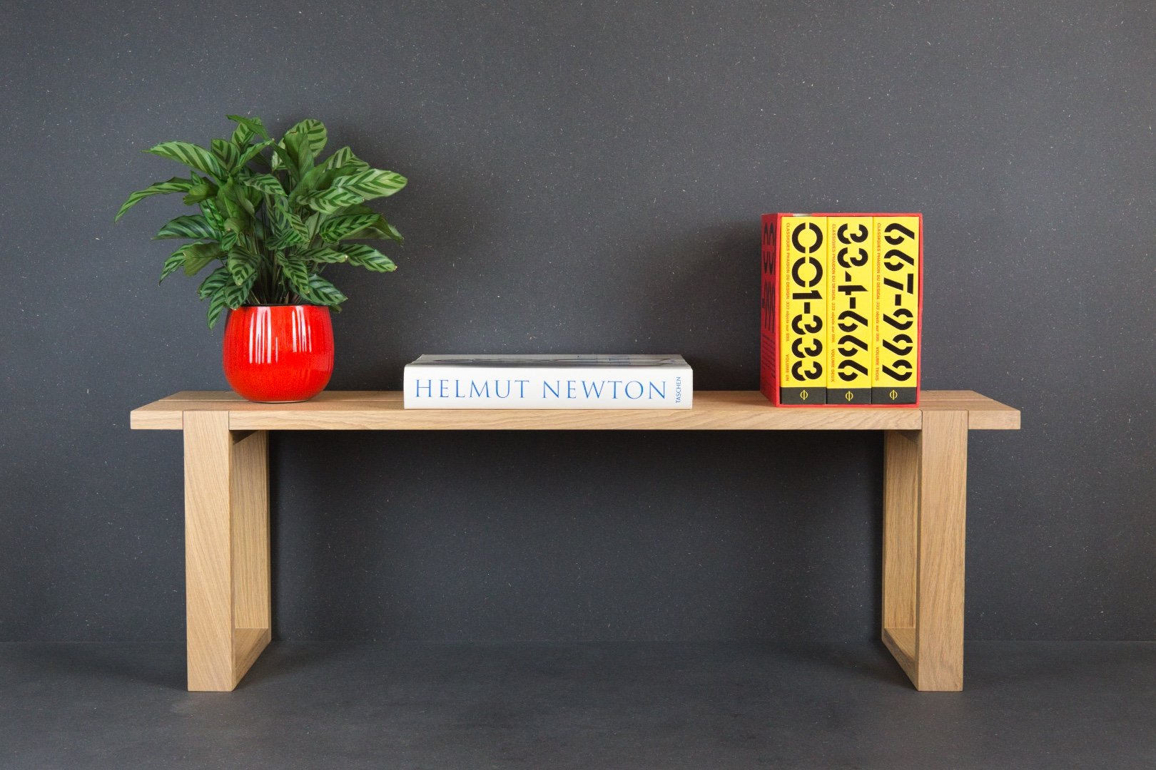 Mobilier Japonais - Banc en chêne - Atelier Samo