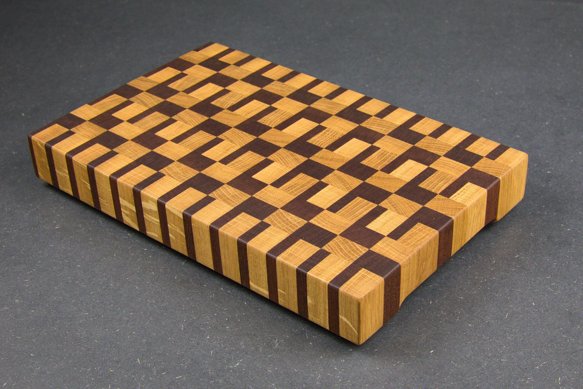 Planche à découper en bois de bout - Cuisine moderne - Atelier Samo - Dijon