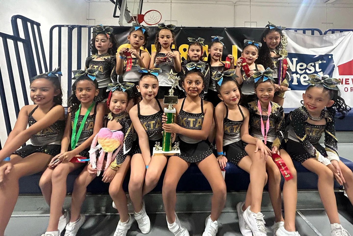 Our youngest team but BIG on spirit! 💚📣

KTA CRUSH, we are so proud of you and all the hard work you&rsquo;ve put in this season. Your smiles, energy, and teamwork light up the floor every time you perform.

As you head into competition tomorrow, r