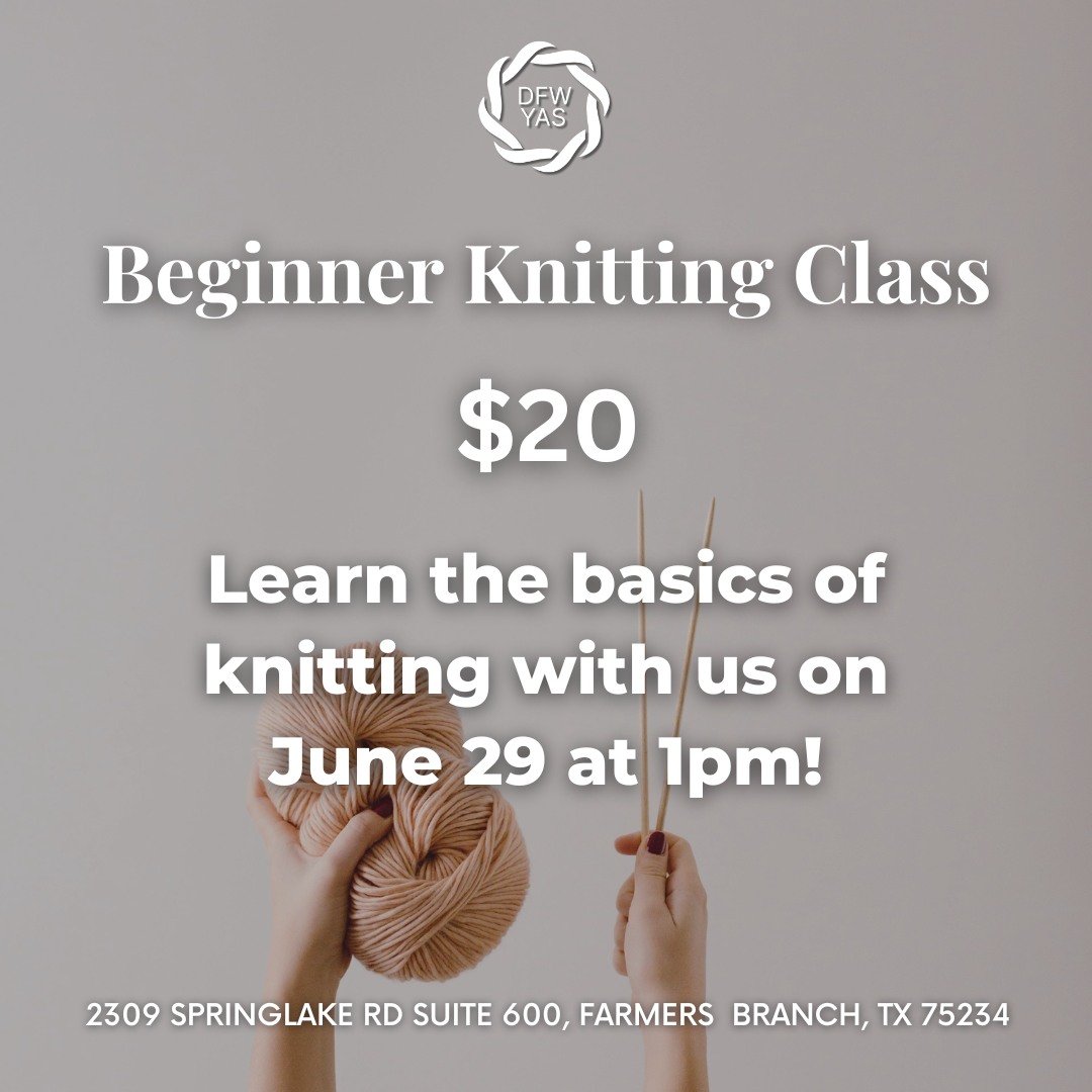 🧶 Beginner Knitting Class &ndash; Sunday, June 29 at 1:00 PM!
Ready to try your hand at knitting? Whether you&rsquo;re a complete beginner or just need a refresher, our Beginner Knitting Class is perfect for you! Join us on Sunday, June 29 at 1:00 P