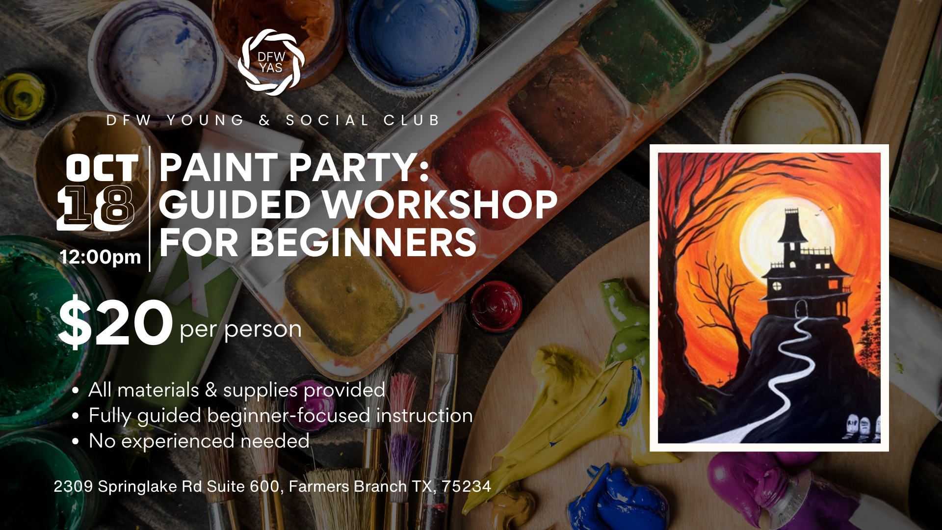 Paint Party: Guided Art for Beginners