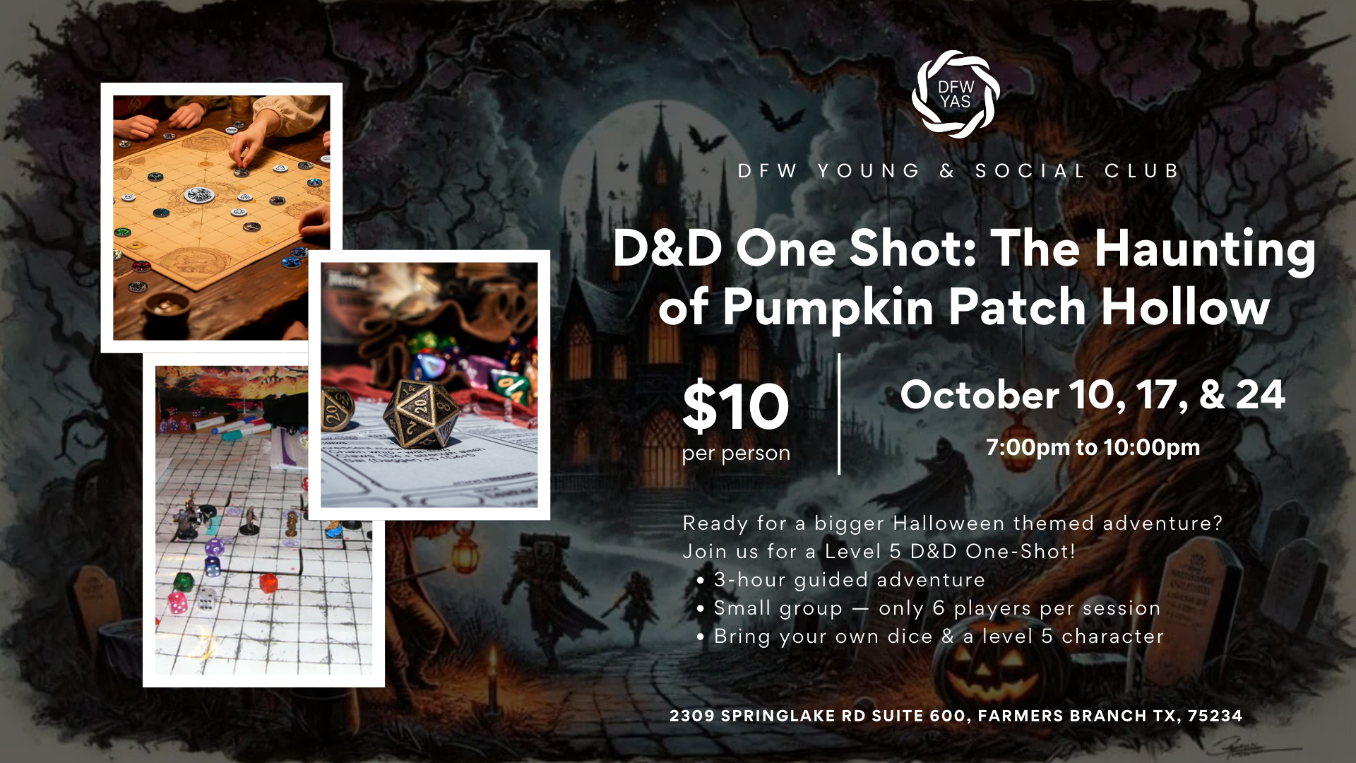 D&D One-Shot: The Haunting of Pumpkin Patch Hollow