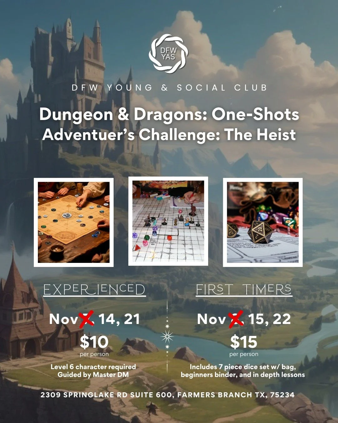 New month, new mission. The next Dungeons &amp; Dragons One-Shot is here and this time, it&rsquo;s a heist!

Step back into the world of the Wardens of the Veil for a brand-new adventure where quick thinking, creative chaos, and a little mischief mig