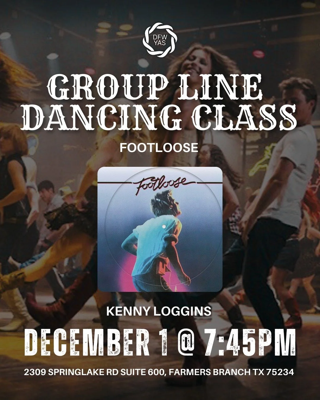 🤠 Kick off your week with a little country flair! Join us Monday, December 1 at 7:45 PM for our Beginner Line Dancing Class, where we&rsquo;ll be dancing to Footloose by Kenny Loggins

No partner, no experience &mdash; just good music, good vibes, a