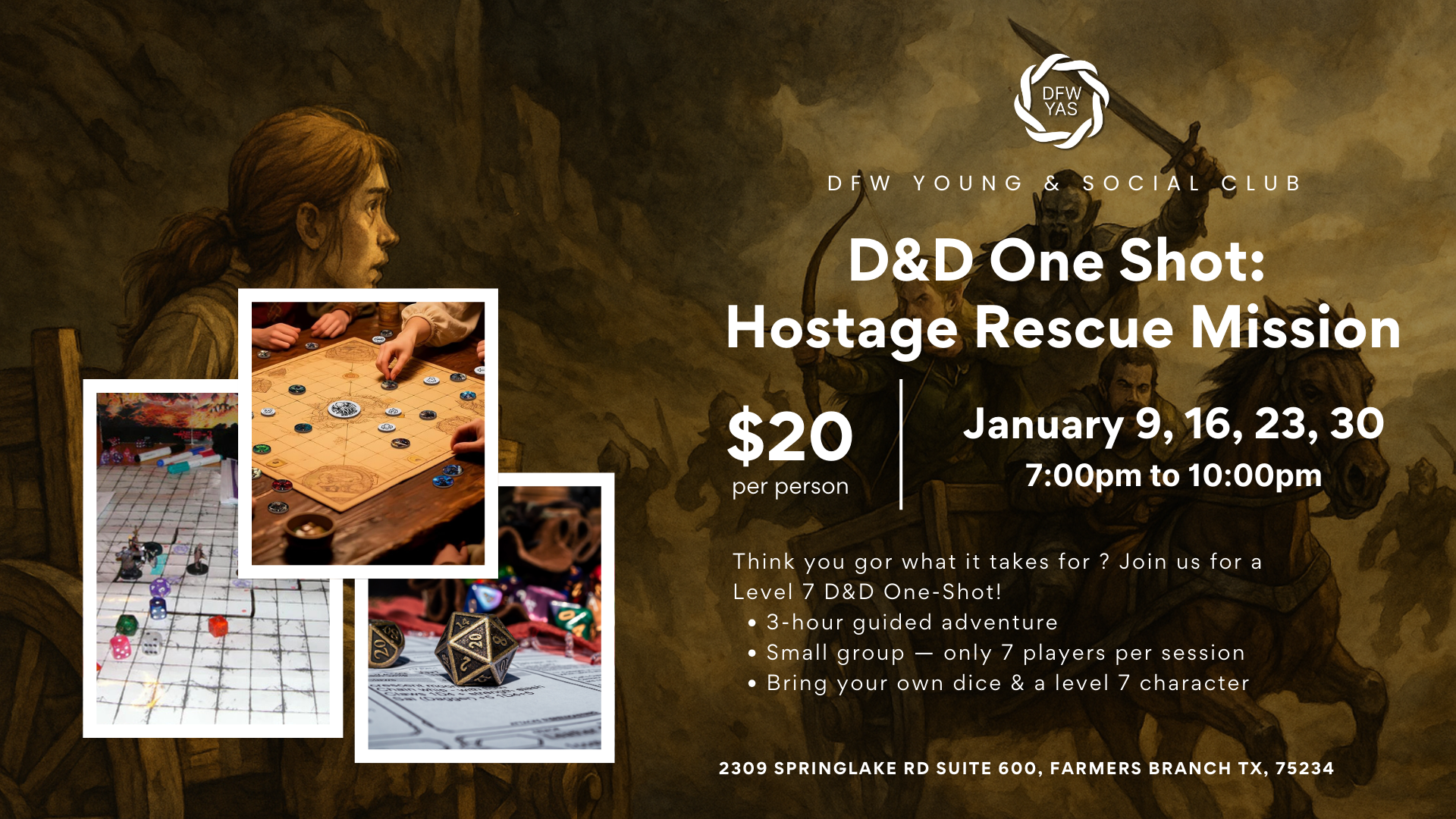 Dungeon and Dragons One Shot: Hostage Rescue