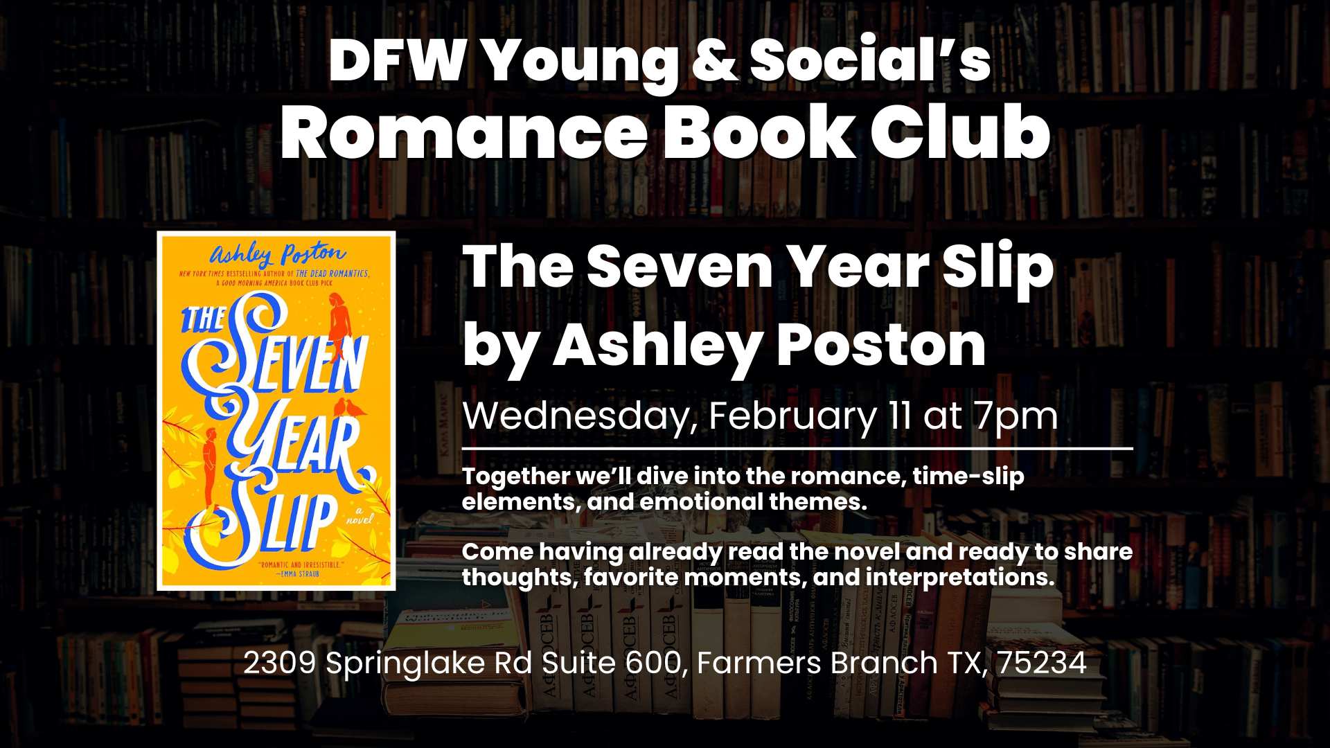 Romance Book Club: The Seven Year Slip